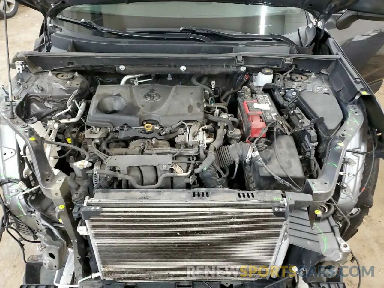 12 Photograph of a damaged car 2T3F1RFV6KW066131 TOYOTA RAV4 2019