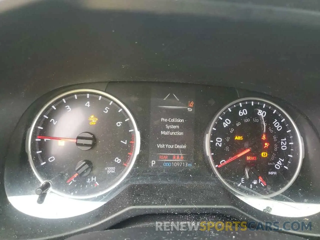9 Photograph of a damaged car 2T3F1RFV7KC057231 TOYOTA RAV4 2019