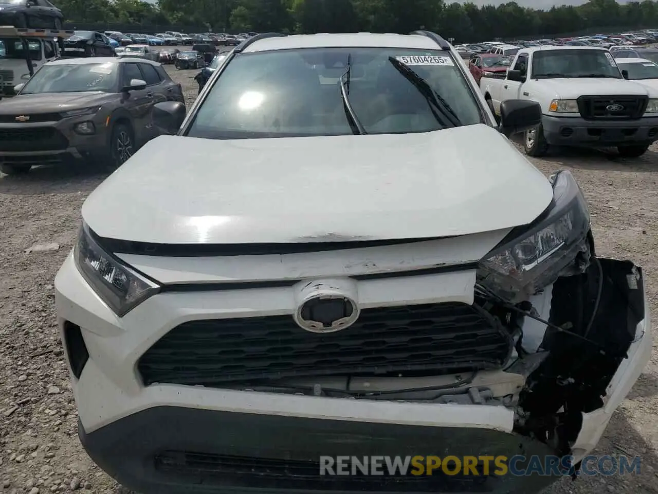5 Фотография поврежденного автомобиля 2T3F1RFV7KW007556 TOYOTA RAV4 2019