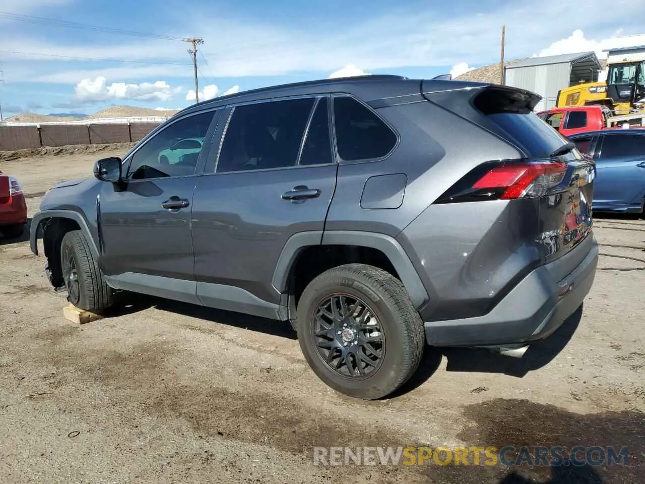 2 Photograph of a damaged car 2T3F1RFV8KW063215 TOYOTA RAV4 2019