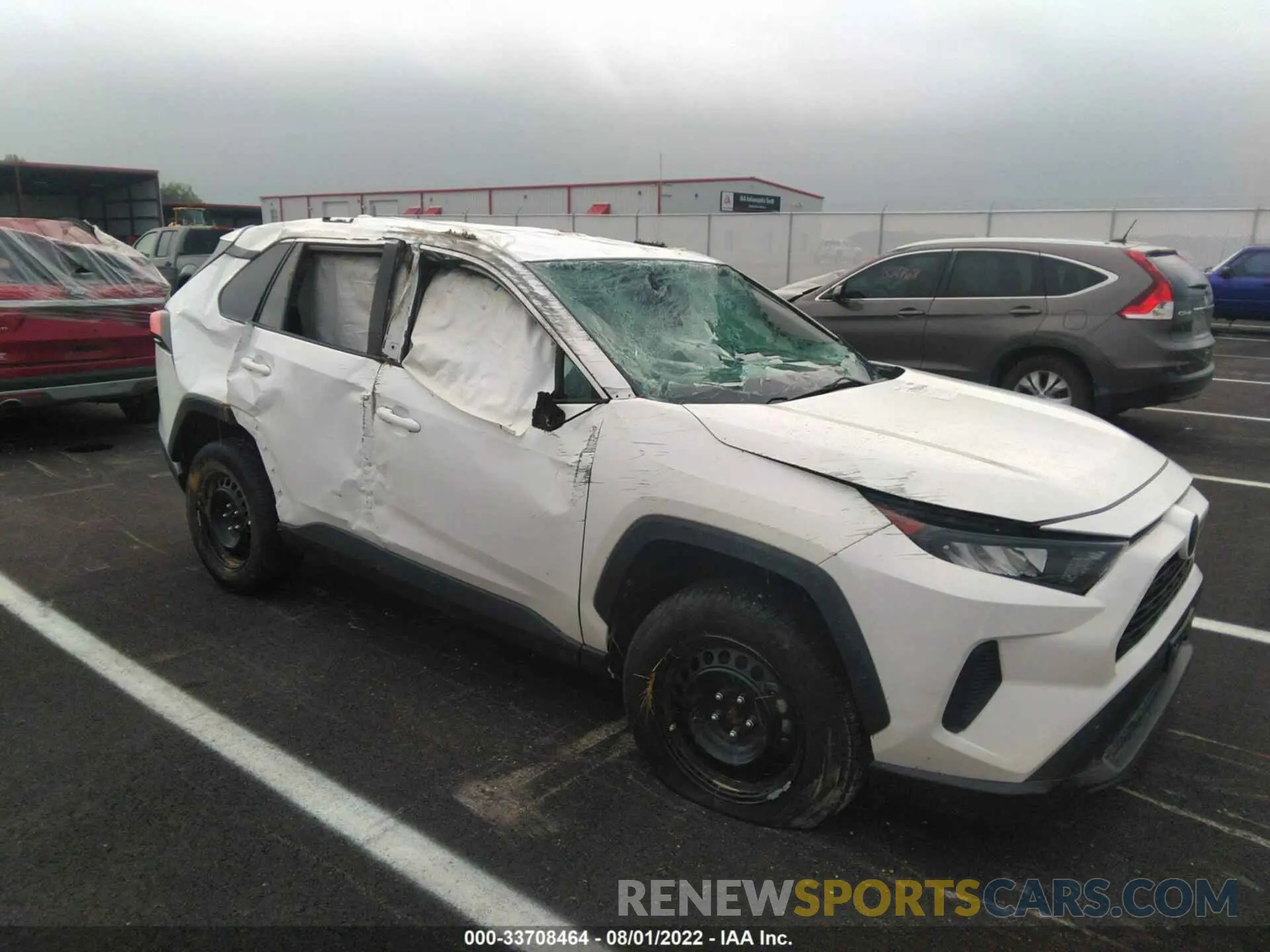 1 Фотография поврежденного автомобиля 2T3F1RFV8KW071654 TOYOTA RAV4 2019