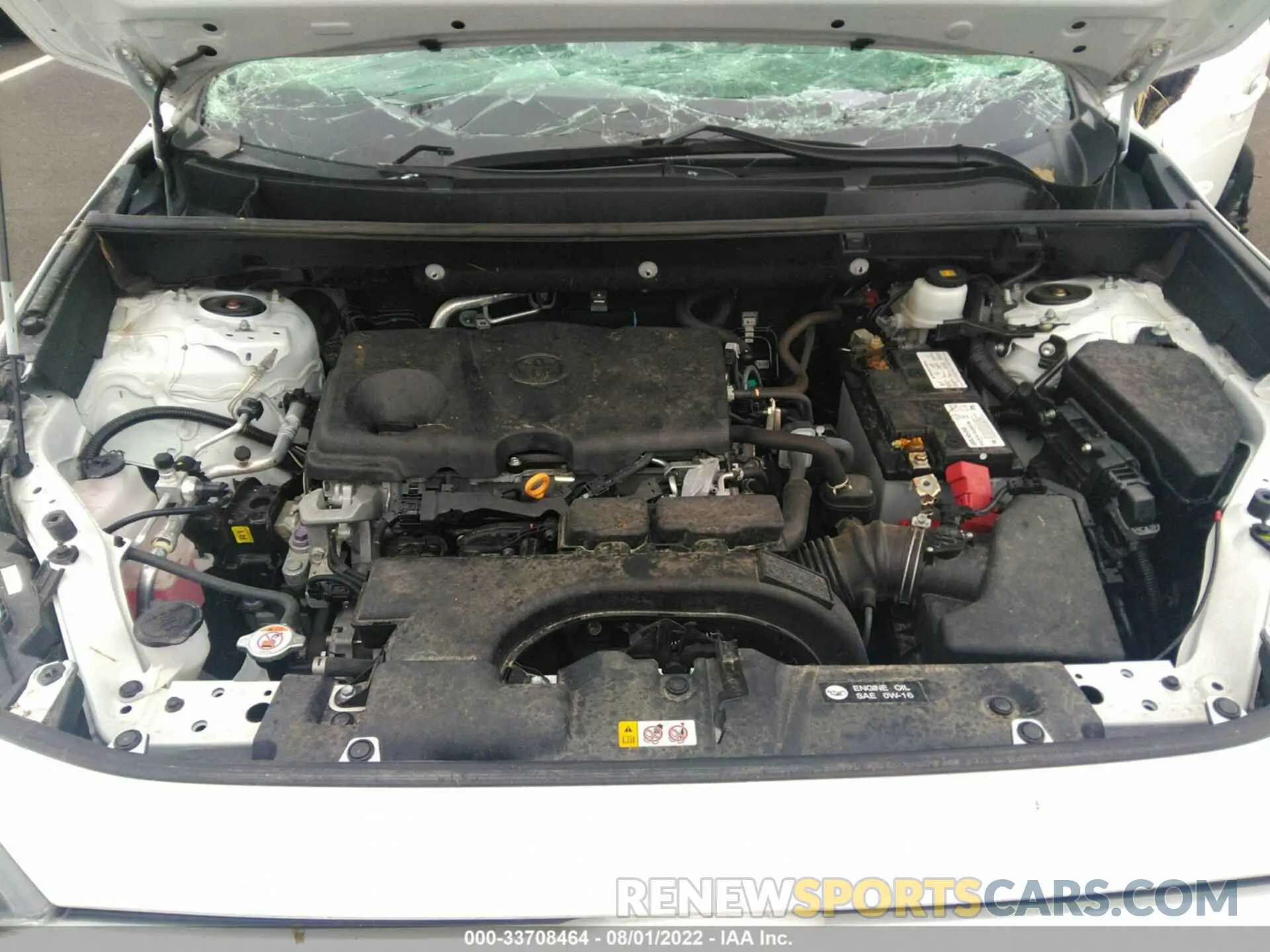 10 Фотография поврежденного автомобиля 2T3F1RFV8KW071654 TOYOTA RAV4 2019