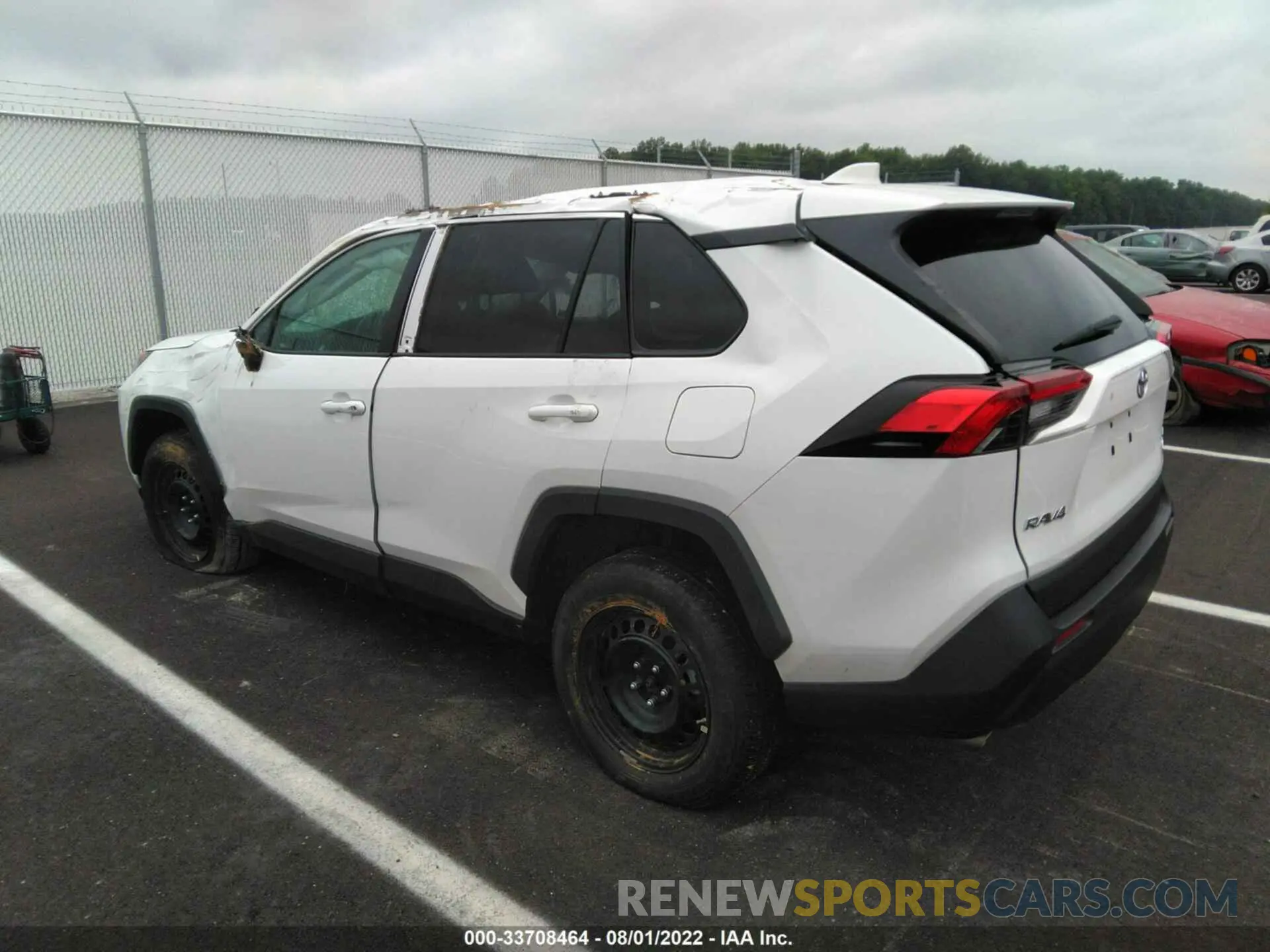 3 Фотография поврежденного автомобиля 2T3F1RFV8KW071654 TOYOTA RAV4 2019