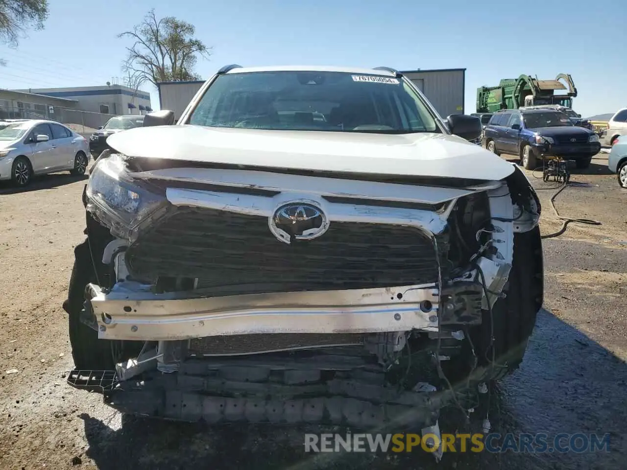 5 Photograph of a damaged car 2T3F1RFV9KC018334 TOYOTA RAV4 2019