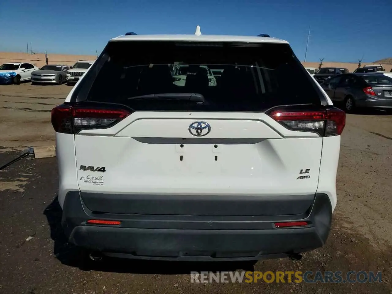 6 Photograph of a damaged car 2T3F1RFV9KC018334 TOYOTA RAV4 2019