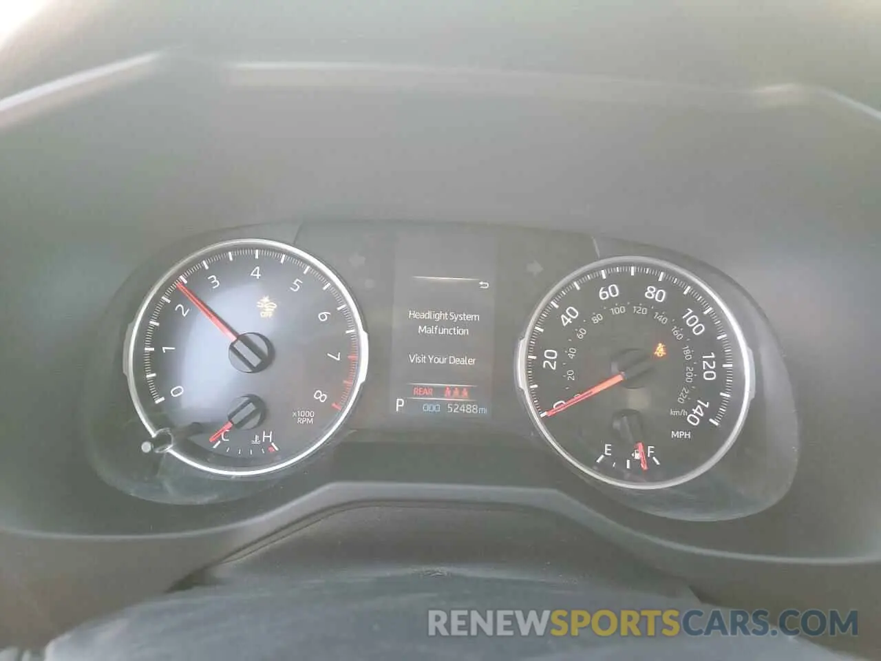 9 Photograph of a damaged car 2T3F1RFV9KC018334 TOYOTA RAV4 2019