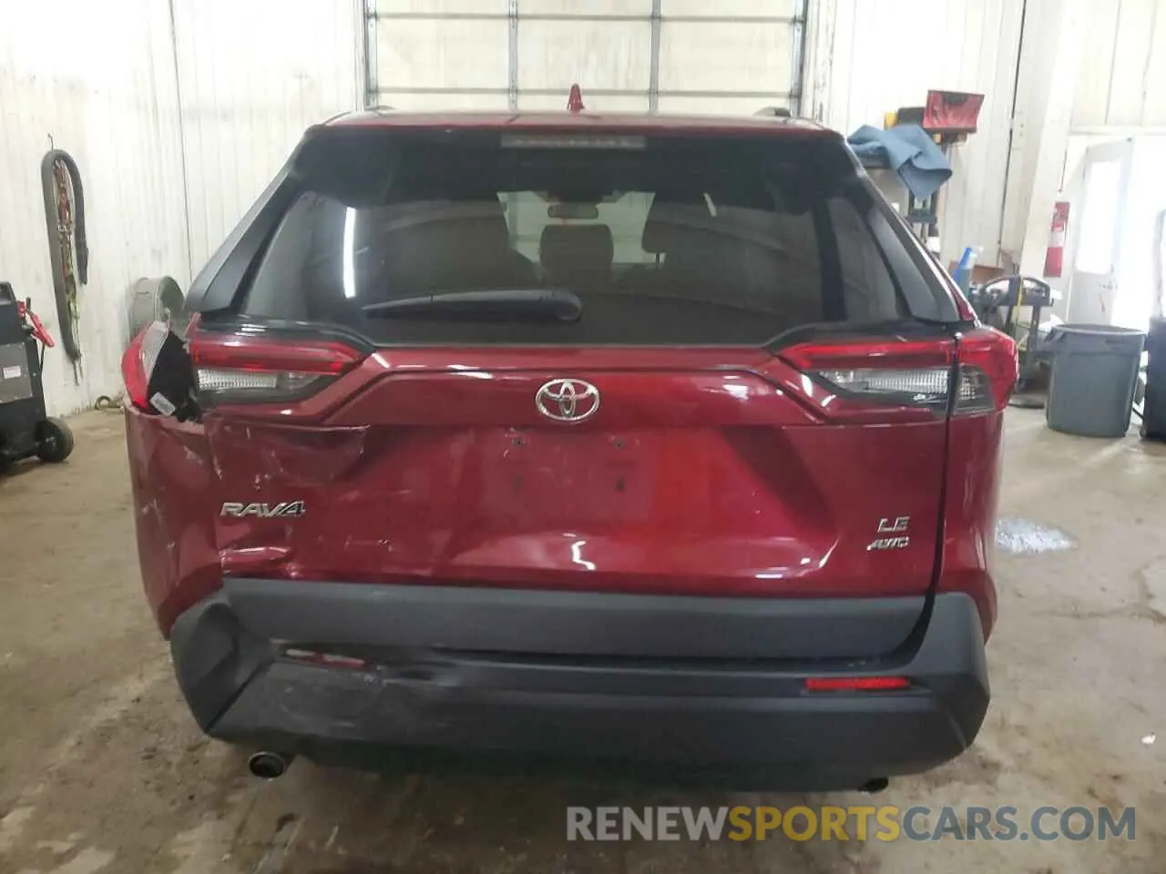 6 Фотография поврежденного автомобиля 2T3F1RFV9KW048819 TOYOTA RAV4 2019