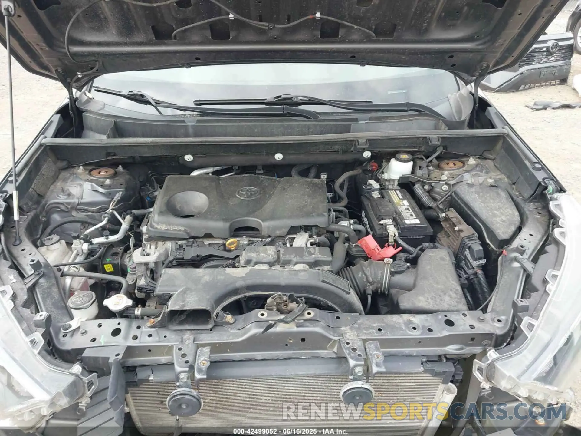 10 Фотография поврежденного автомобиля 2T3F1RFVXKW024450 TOYOTA RAV4 2019
