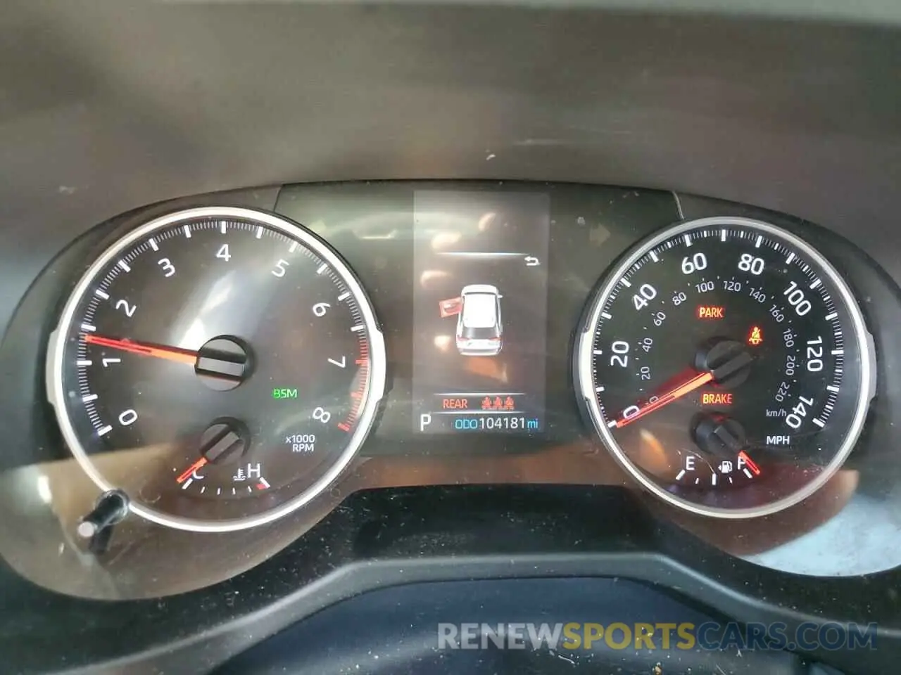 9 Фотография поврежденного автомобиля 2T3G1RFV1KW037804 TOYOTA RAV4 2019