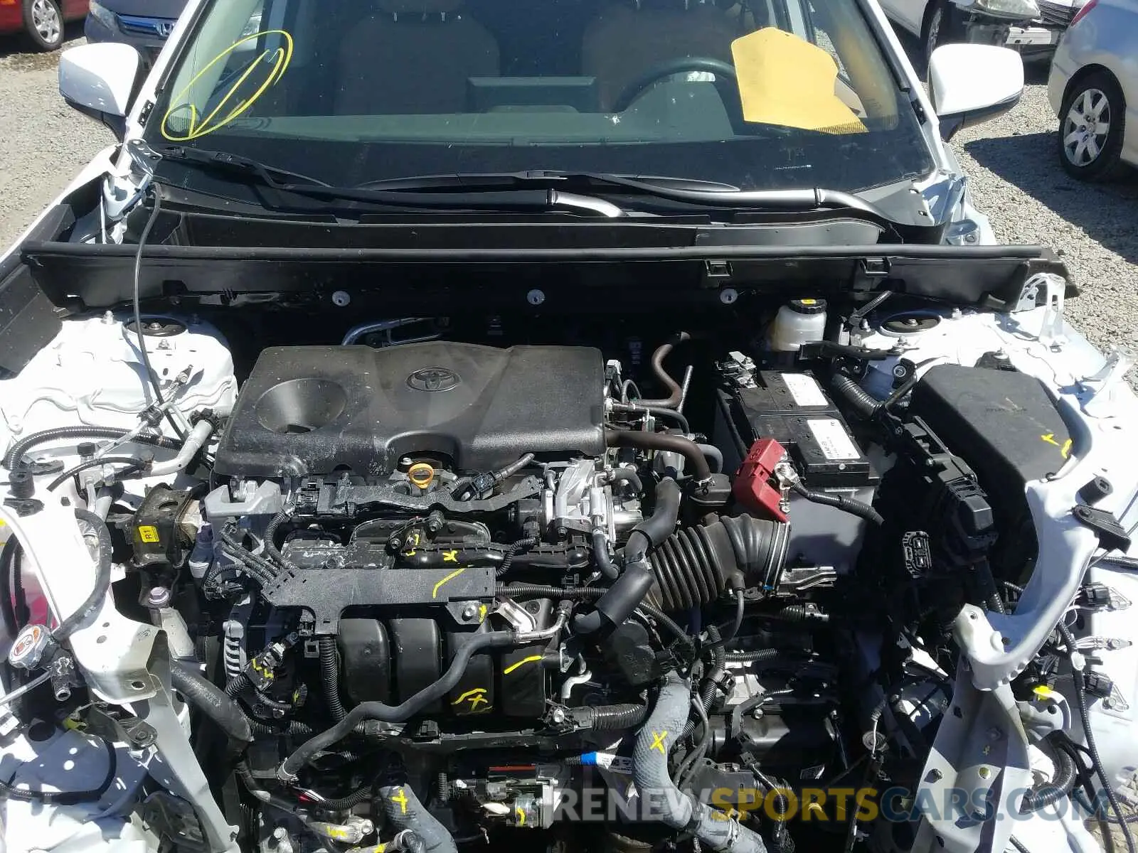 7 Photograph of a damaged car 2T3G1RFV1KW043182 TOYOTA RAV4 2019