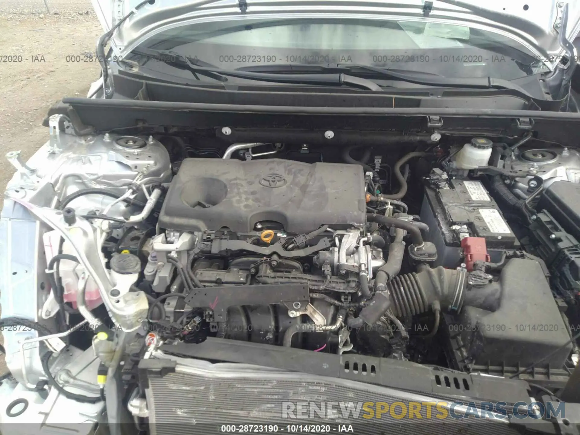10 Photograph of a damaged car 2T3G1RFV3KC048806 TOYOTA RAV4 2019