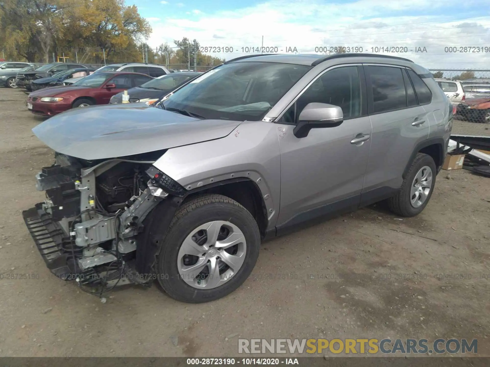2 Photograph of a damaged car 2T3G1RFV3KC048806 TOYOTA RAV4 2019