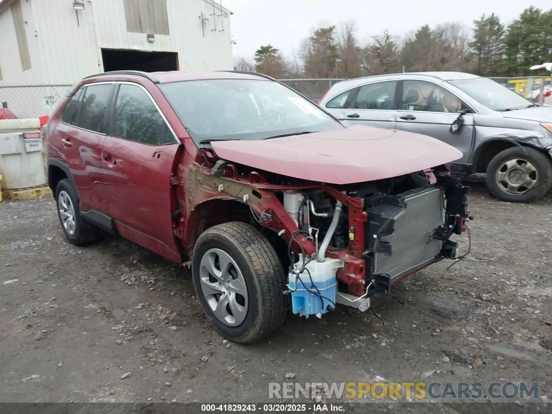1 Фотография поврежденного автомобиля 2T3G1RFV3KC051706 TOYOTA RAV4 2019