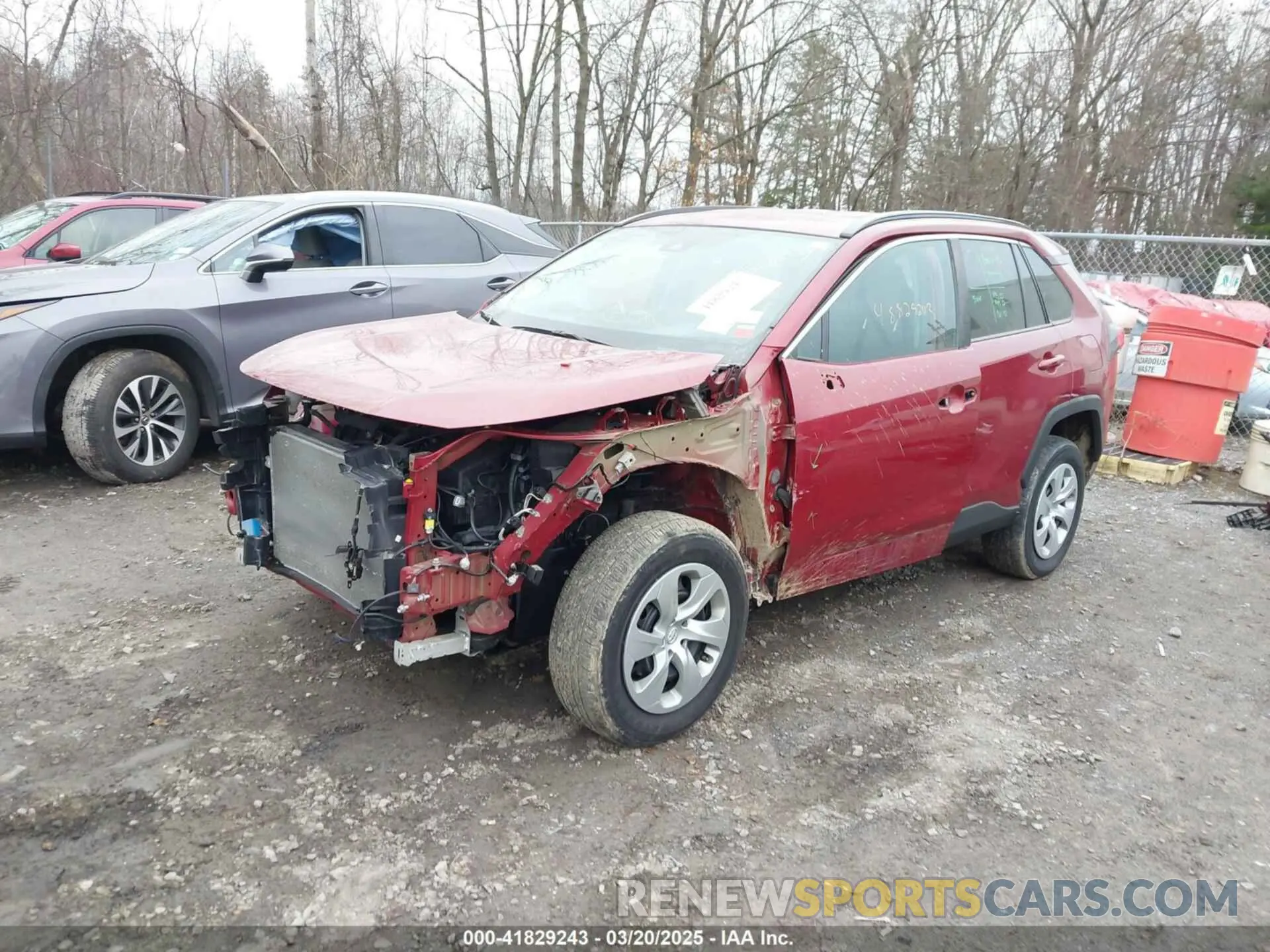 2 Фотография поврежденного автомобиля 2T3G1RFV3KC051706 TOYOTA RAV4 2019