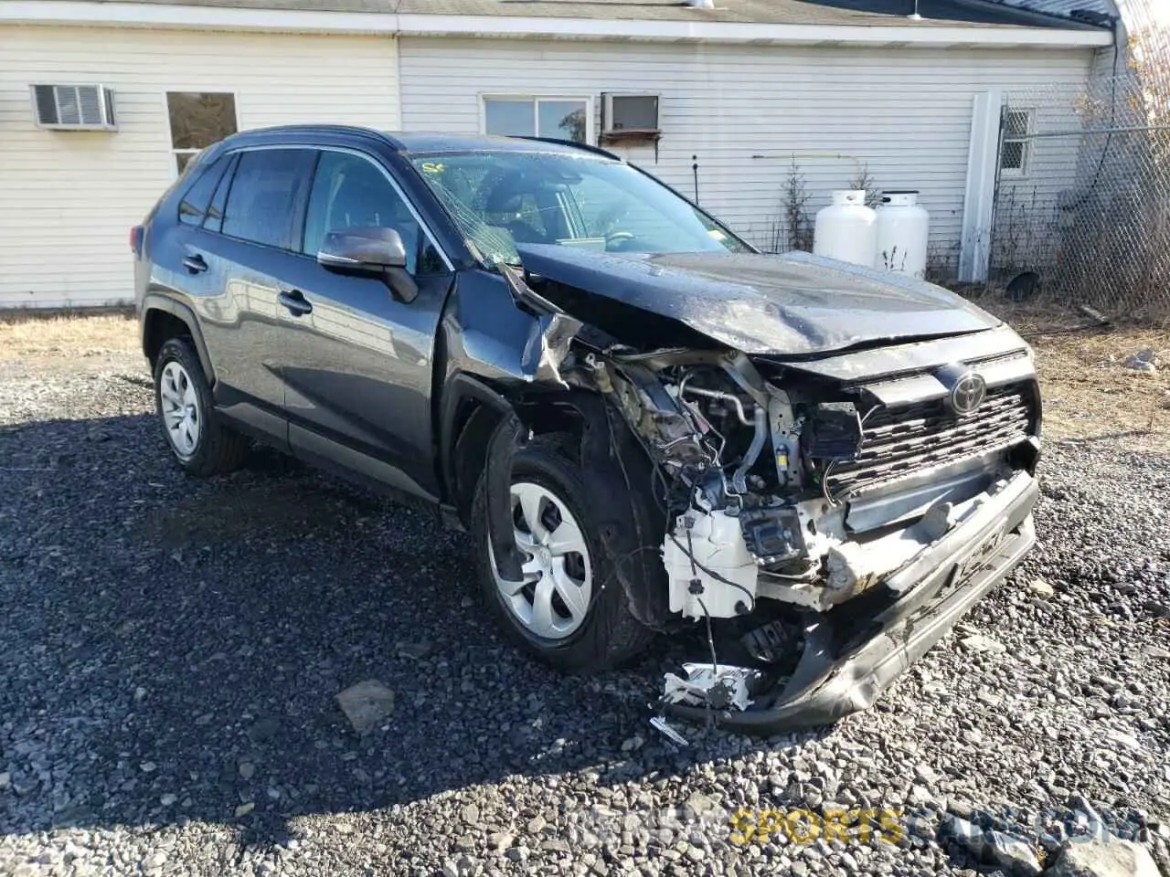 1 Photograph of a damaged car 2T3G1RFV5KC021767 TOYOTA RAV4 2019