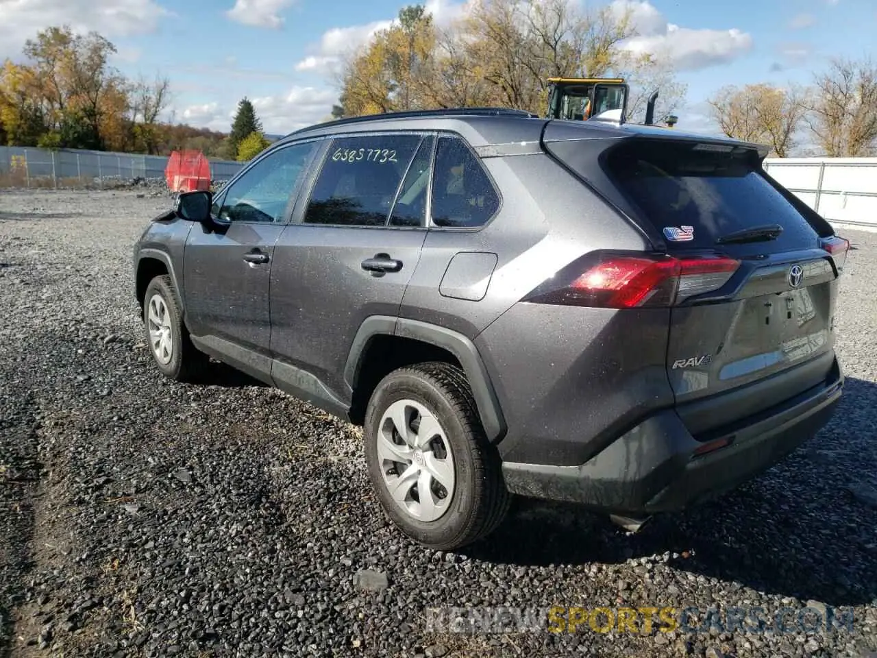 3 Photograph of a damaged car 2T3G1RFV5KC021767 TOYOTA RAV4 2019