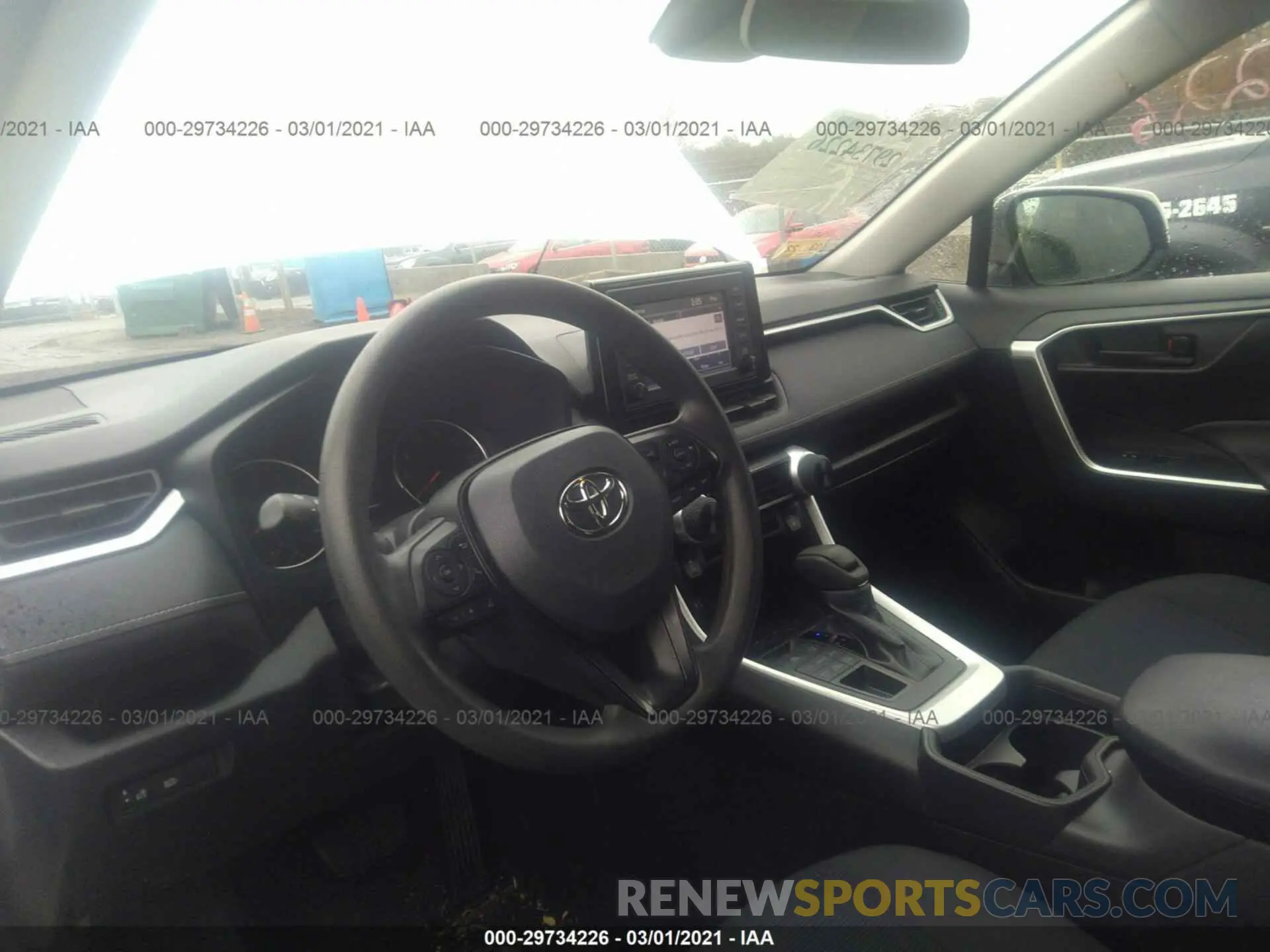 5 Photograph of a damaged car 2T3G1RFV5KC041341 TOYOTA RAV4 2019