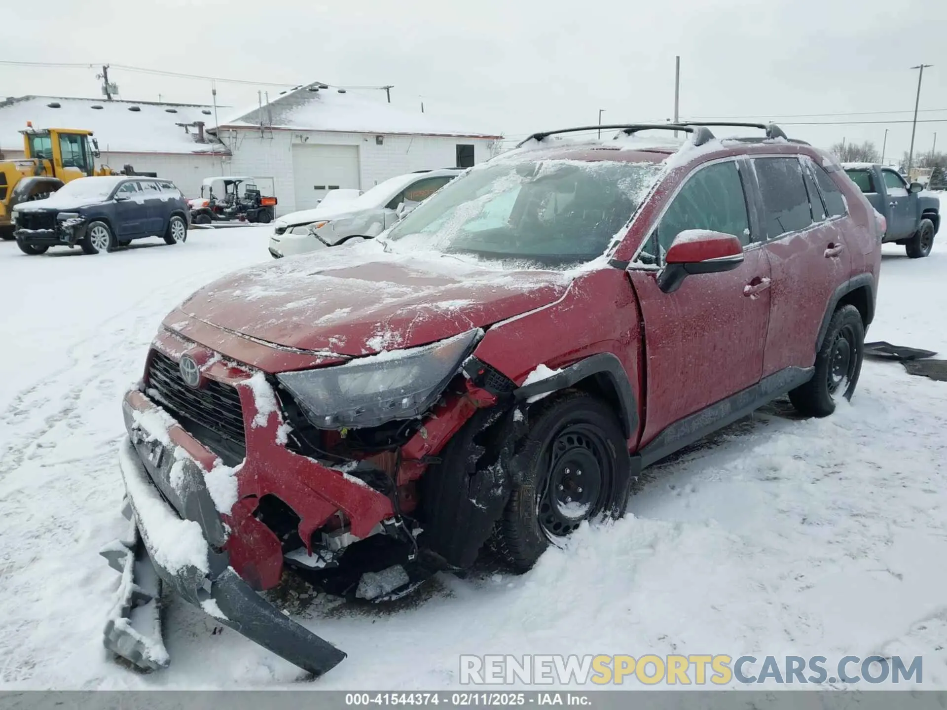 2 Фотография поврежденного автомобиля 2T3G1RFV6KC031823 TOYOTA RAV4 2019