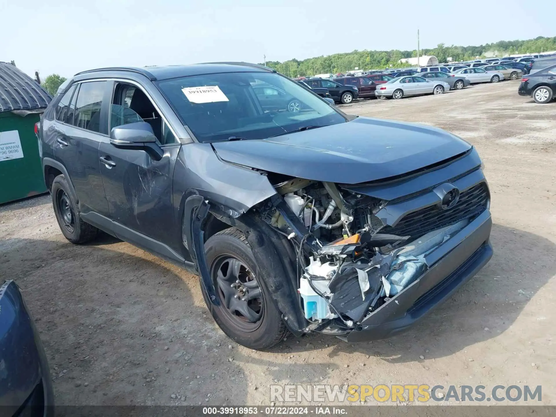 1 Фотография поврежденного автомобиля 2T3G1RFV6KC039937 TOYOTA RAV4 2019