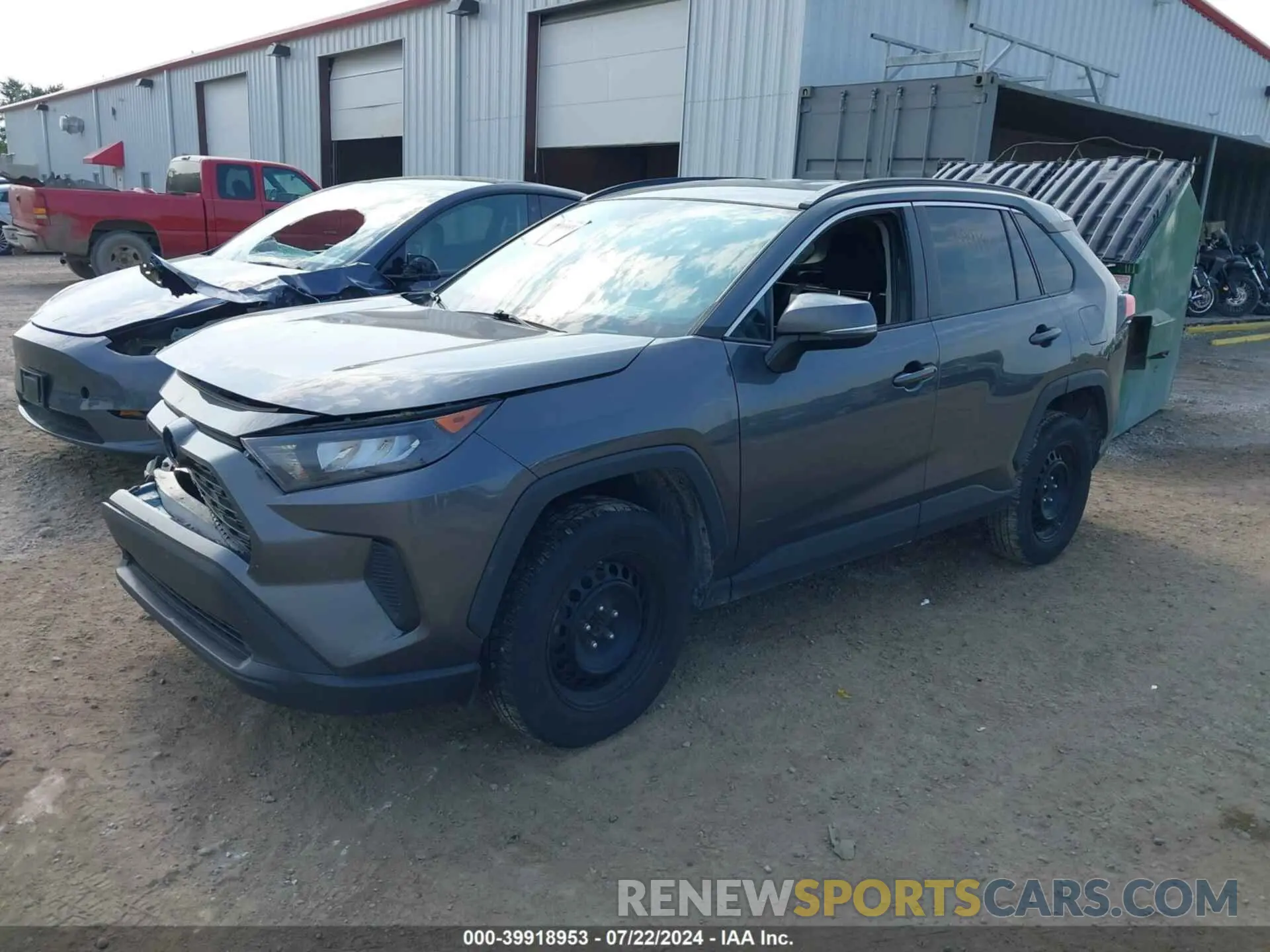 2 Фотография поврежденного автомобиля 2T3G1RFV6KC039937 TOYOTA RAV4 2019