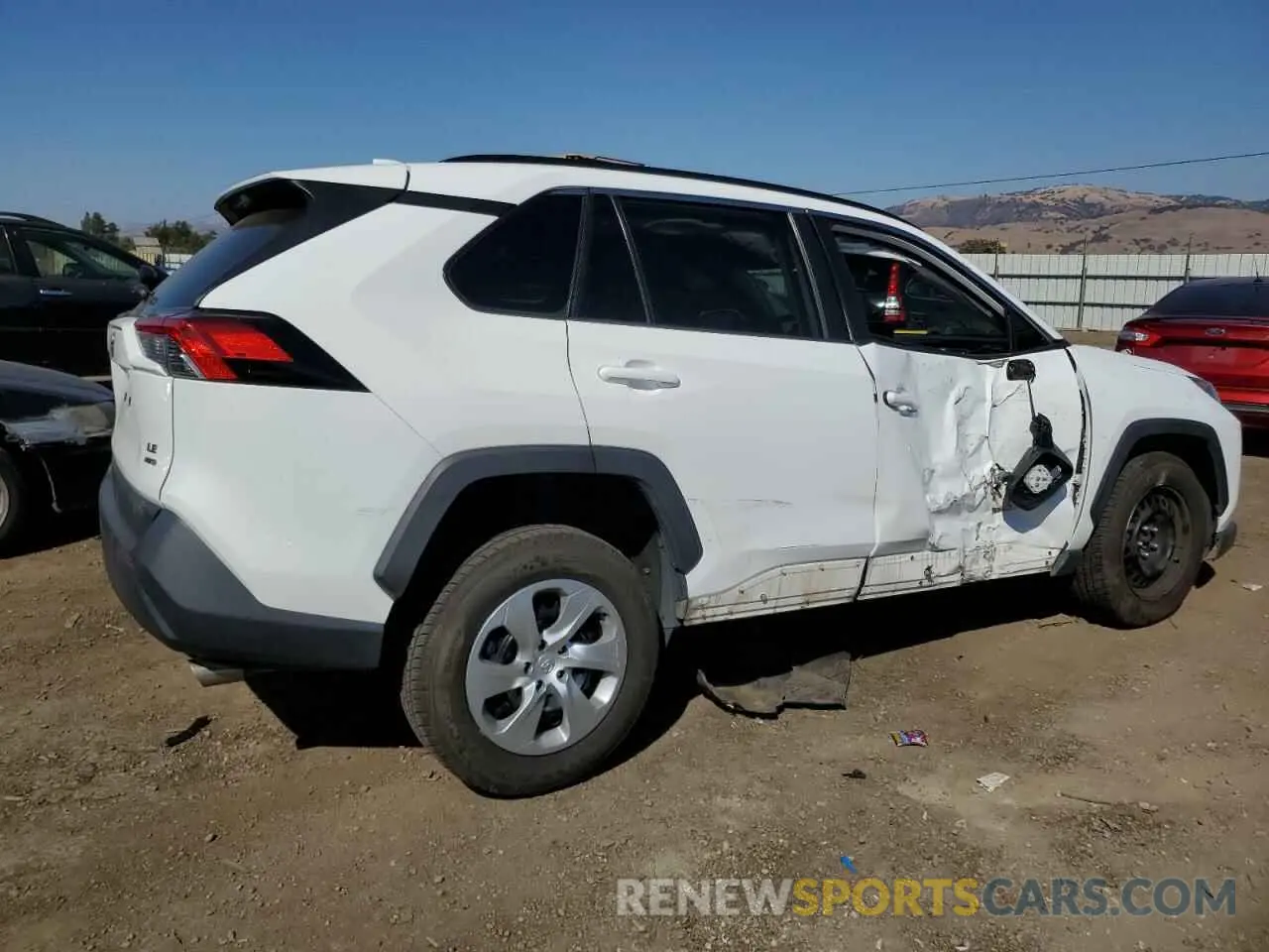 3 Photograph of a damaged car 2T3G1RFV6KC060481 TOYOTA RAV4 2019