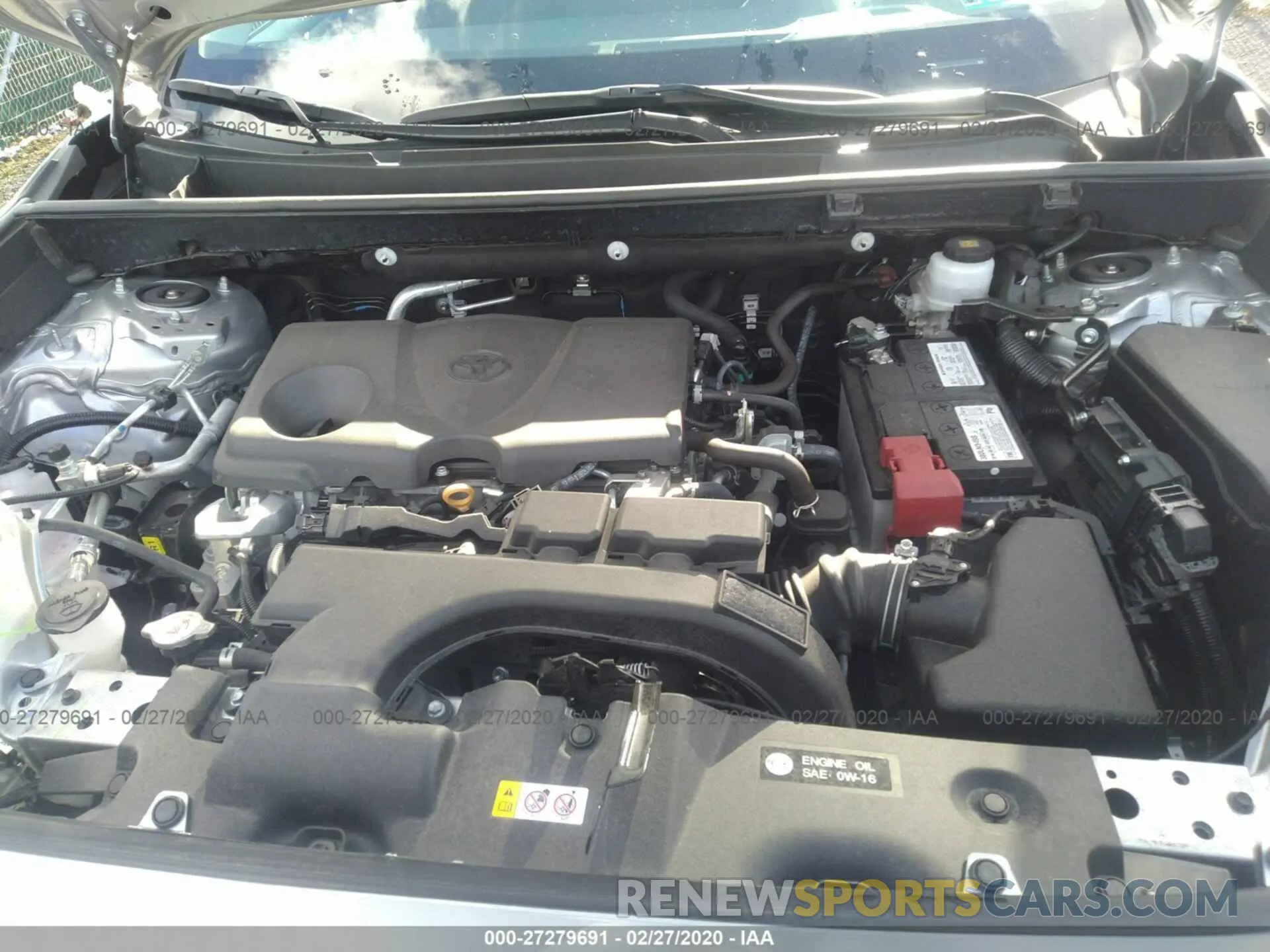 10 Photograph of a damaged car 2T3G1RFV6KW062276 TOYOTA RAV4 2019