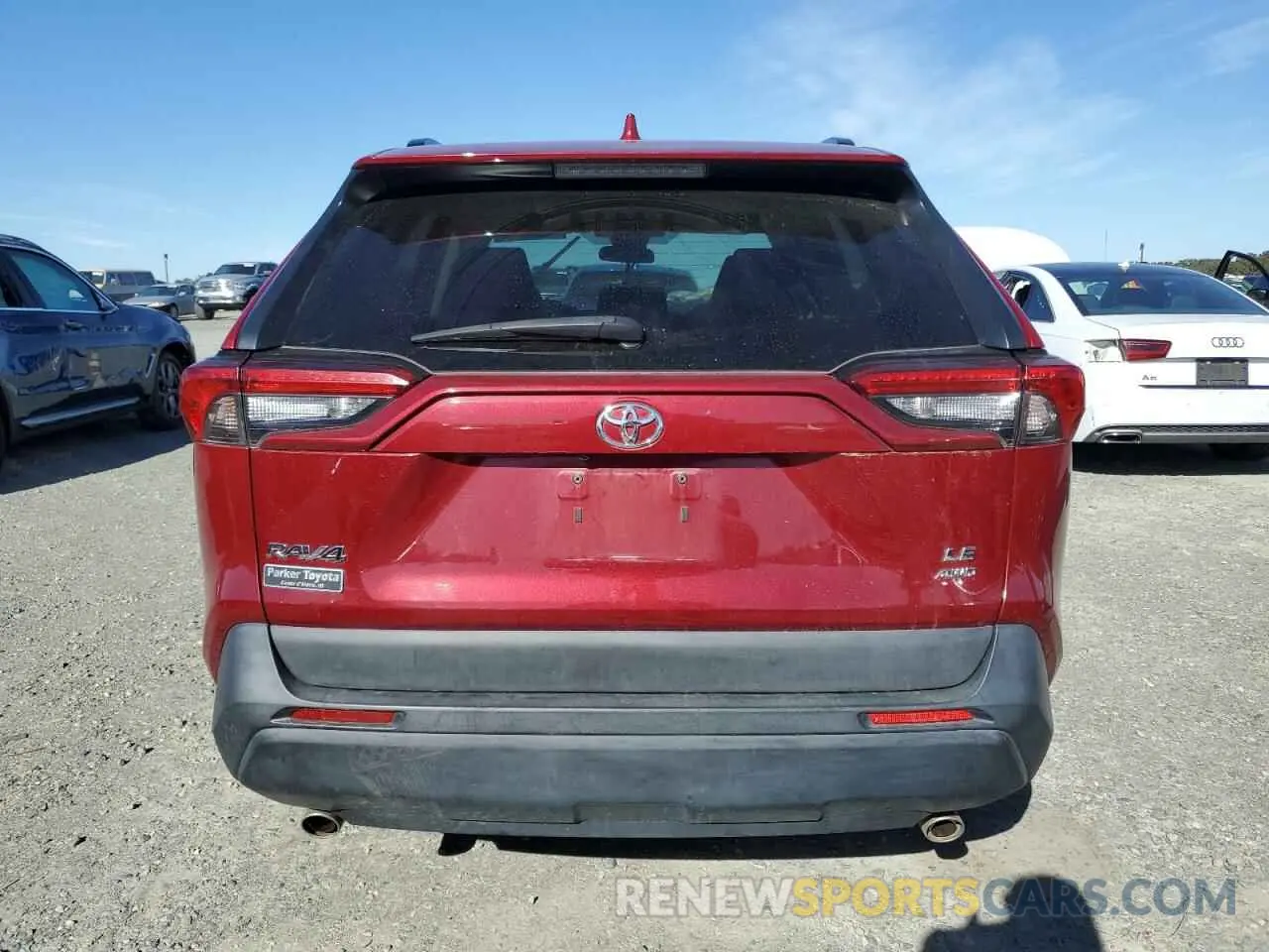 6 Фотография поврежденного автомобиля 2T3G1RFV8KC038286 TOYOTA RAV4 2019