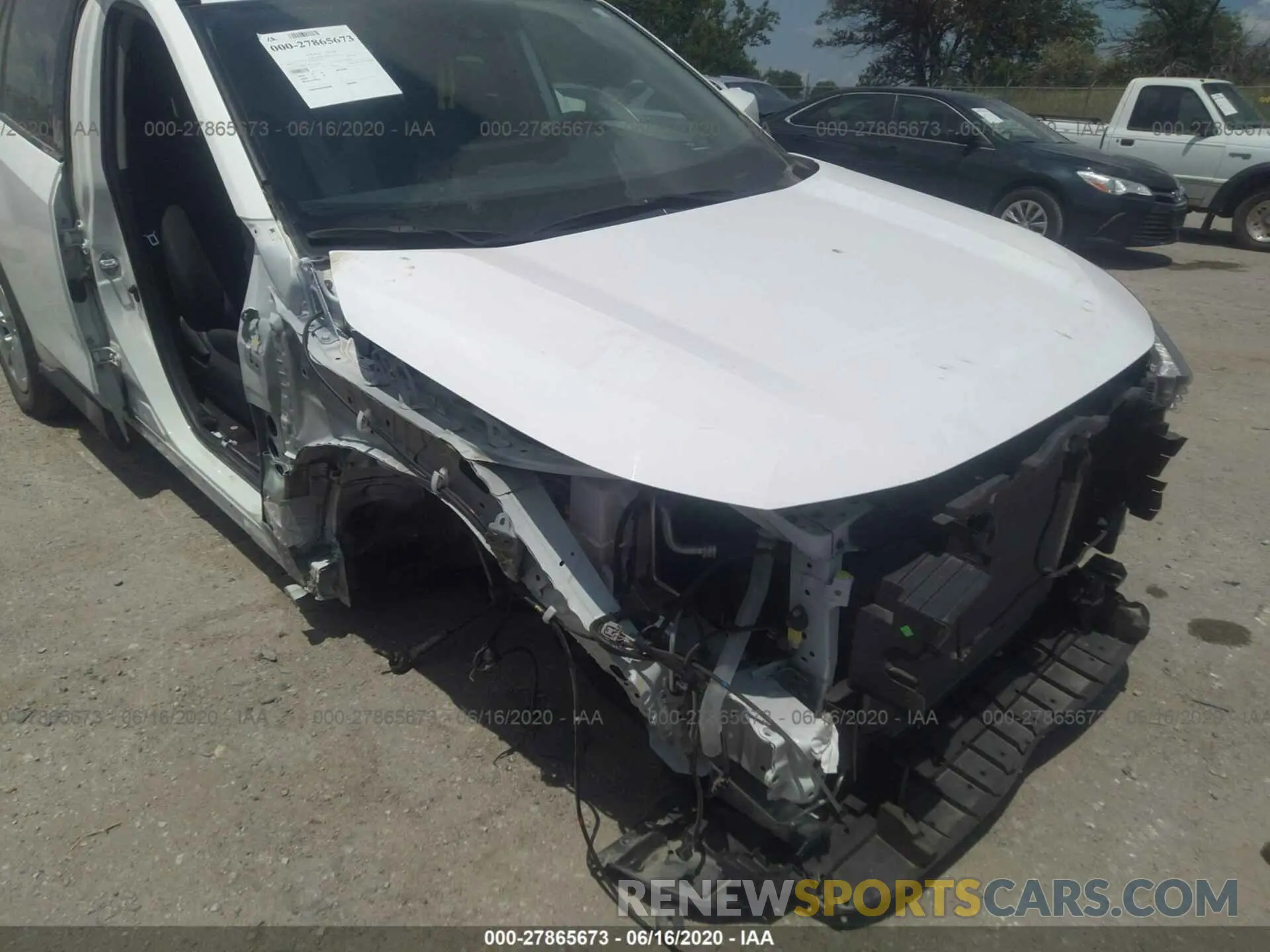 6 Photograph of a damaged car 2T3G1RFV9KC016667 TOYOTA RAV4 2019