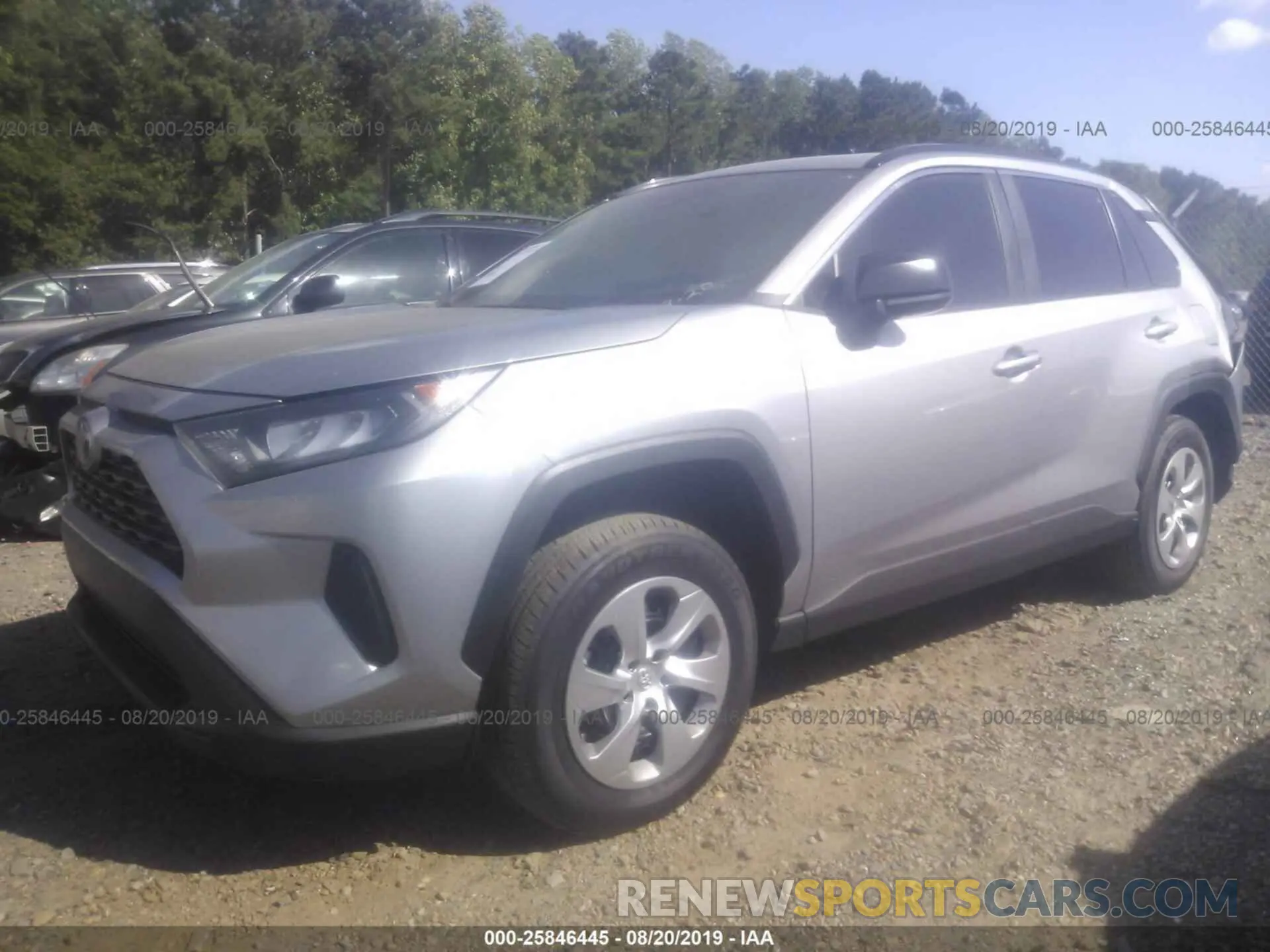 2 Photograph of a damaged car 2T3H1RFV0KC009479 TOYOTA RAV4 2019
