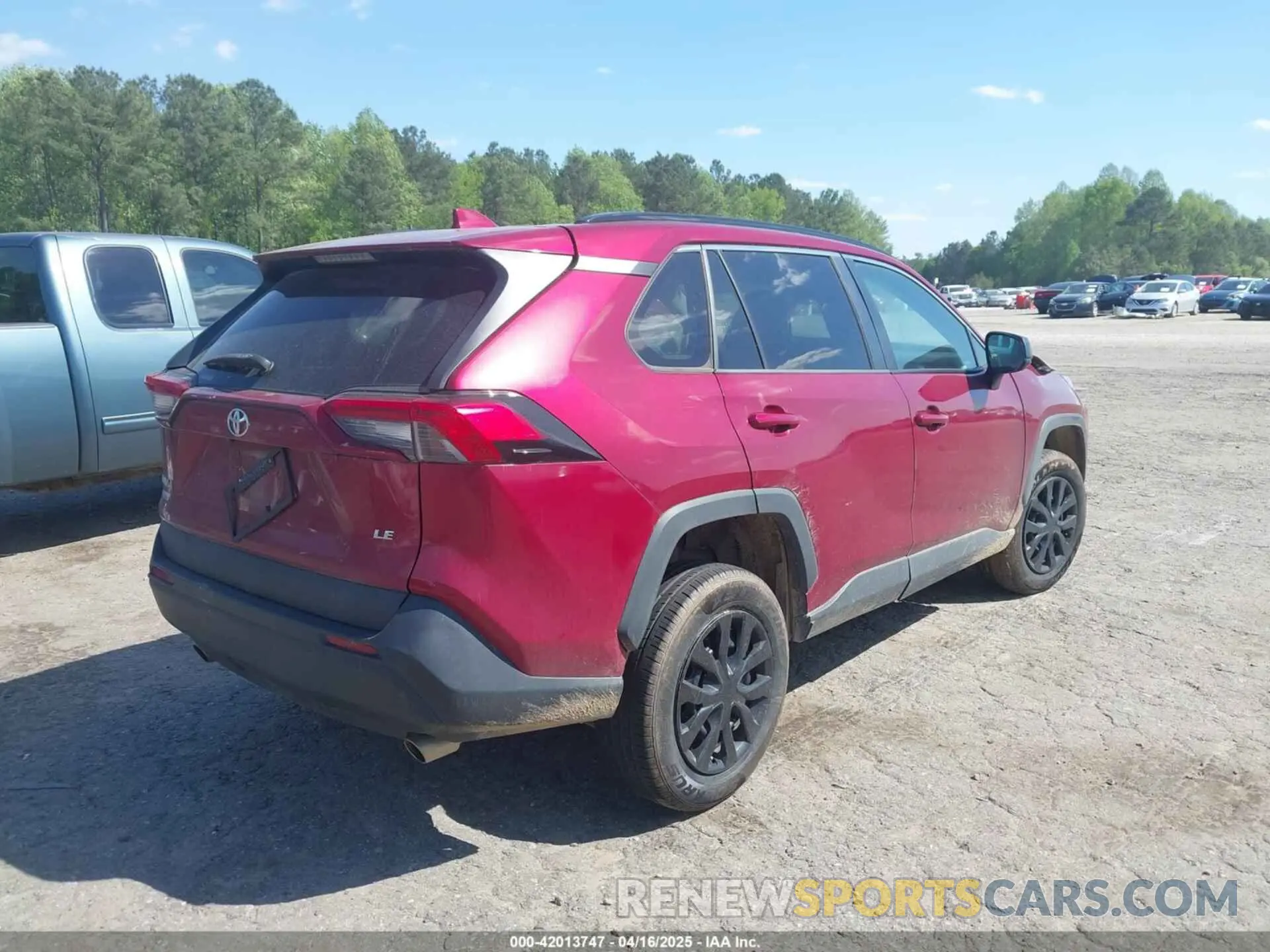 4 Фотография поврежденного автомобиля 2T3H1RFV0KW040262 TOYOTA RAV4 2019