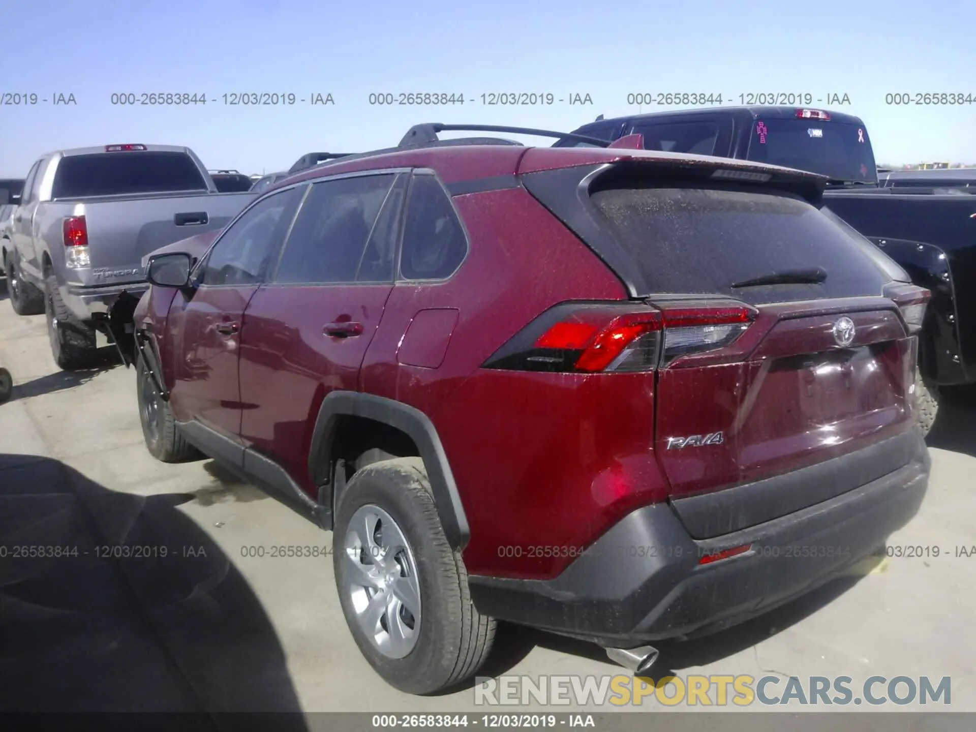 3 Photograph of a damaged car 2T3H1RFV1KC010656 TOYOTA RAV4 2019
