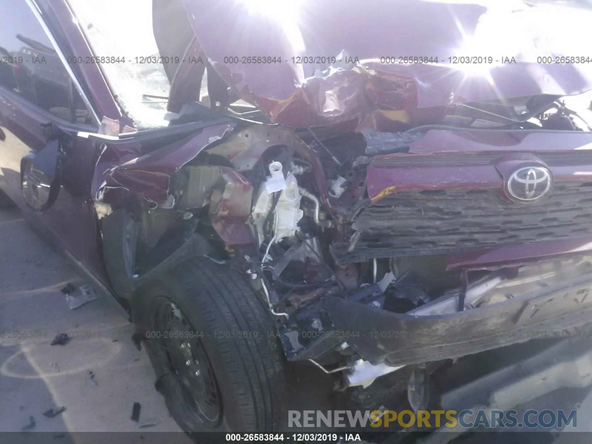6 Photograph of a damaged car 2T3H1RFV1KC010656 TOYOTA RAV4 2019