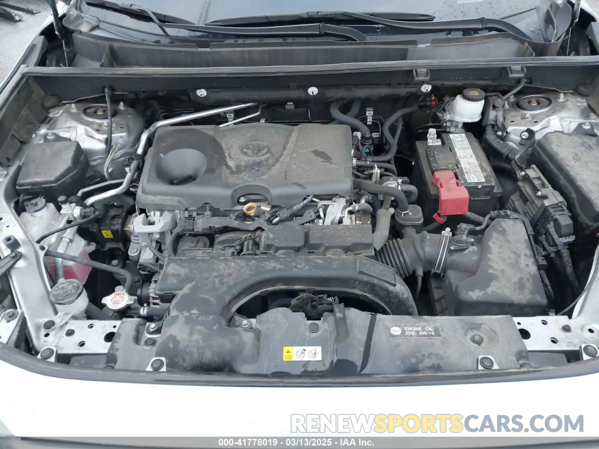 10 Фотография поврежденного автомобиля 2T3H1RFV1KC018336 TOYOTA RAV4 2019