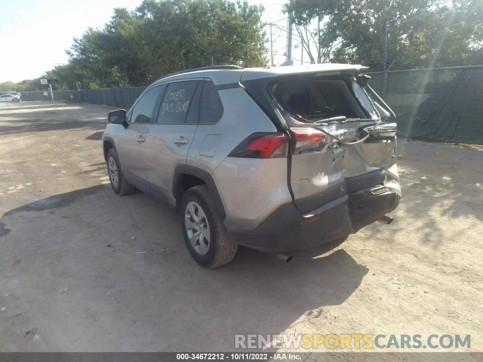 3 Фотография поврежденного автомобиля 2T3H1RFV1KC018613 TOYOTA RAV4 2019