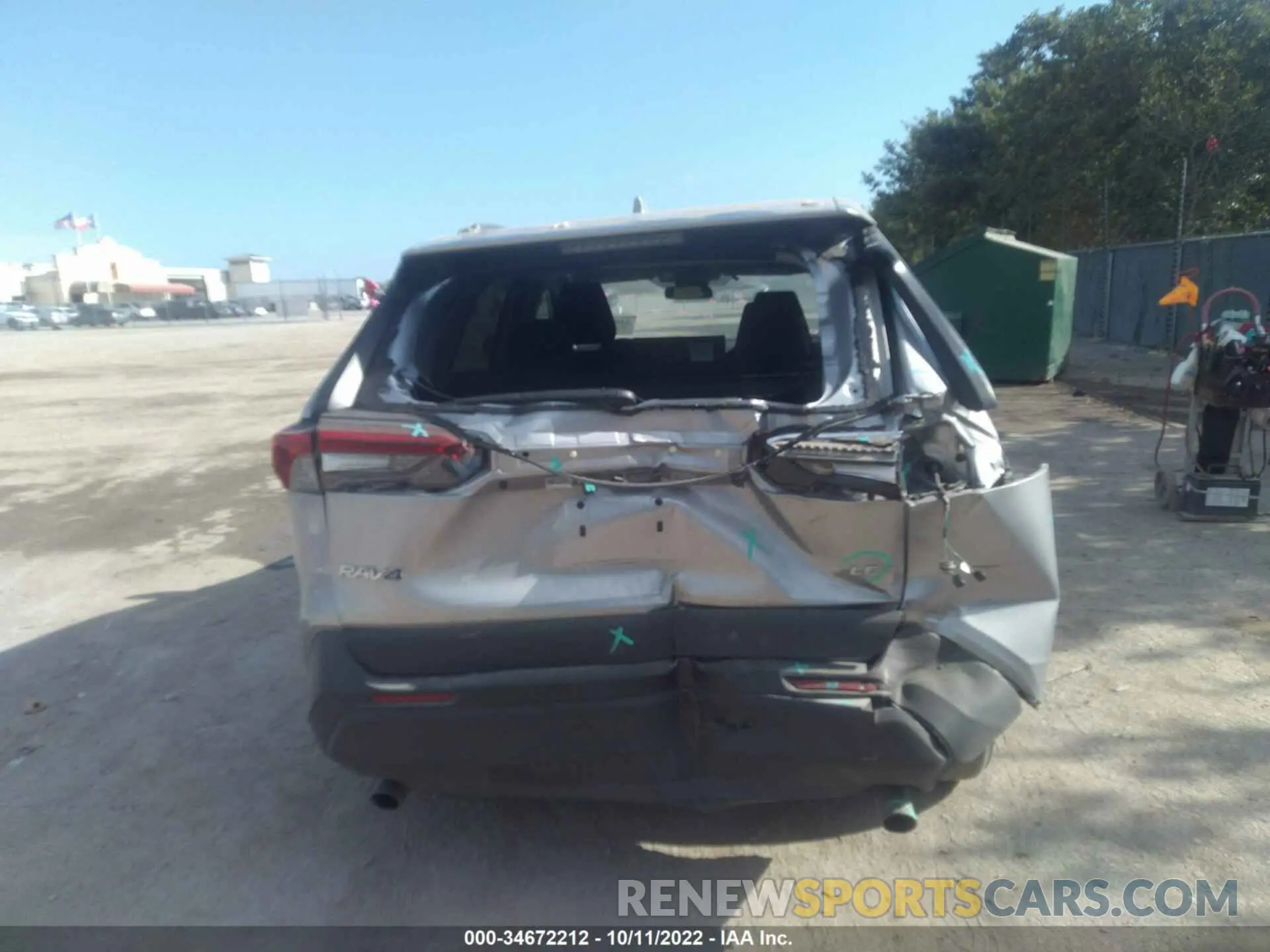 6 Фотография поврежденного автомобиля 2T3H1RFV1KC018613 TOYOTA RAV4 2019