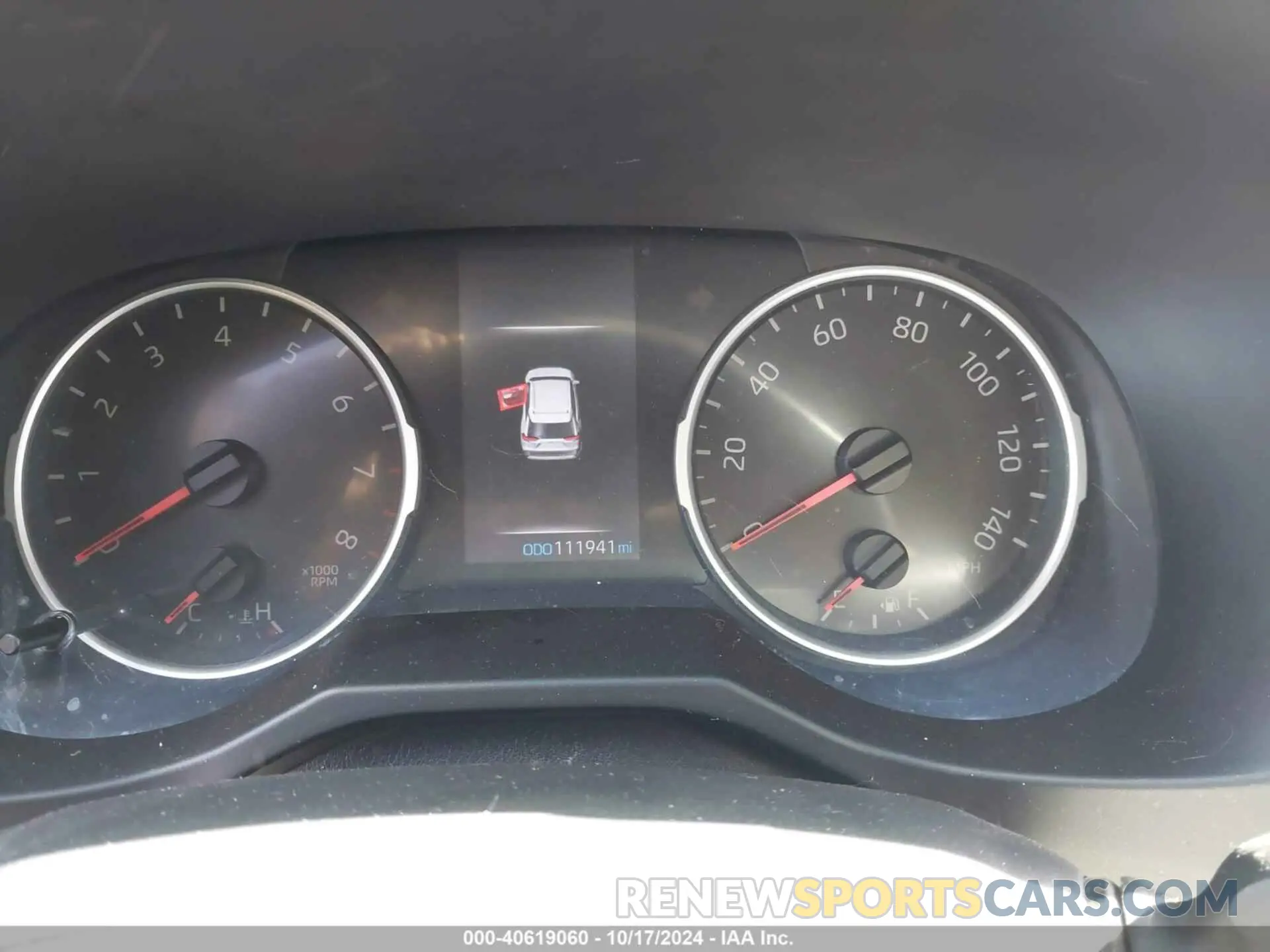 7 Photograph of a damaged car 2T3H1RFV1KW002815 TOYOTA RAV4 2019