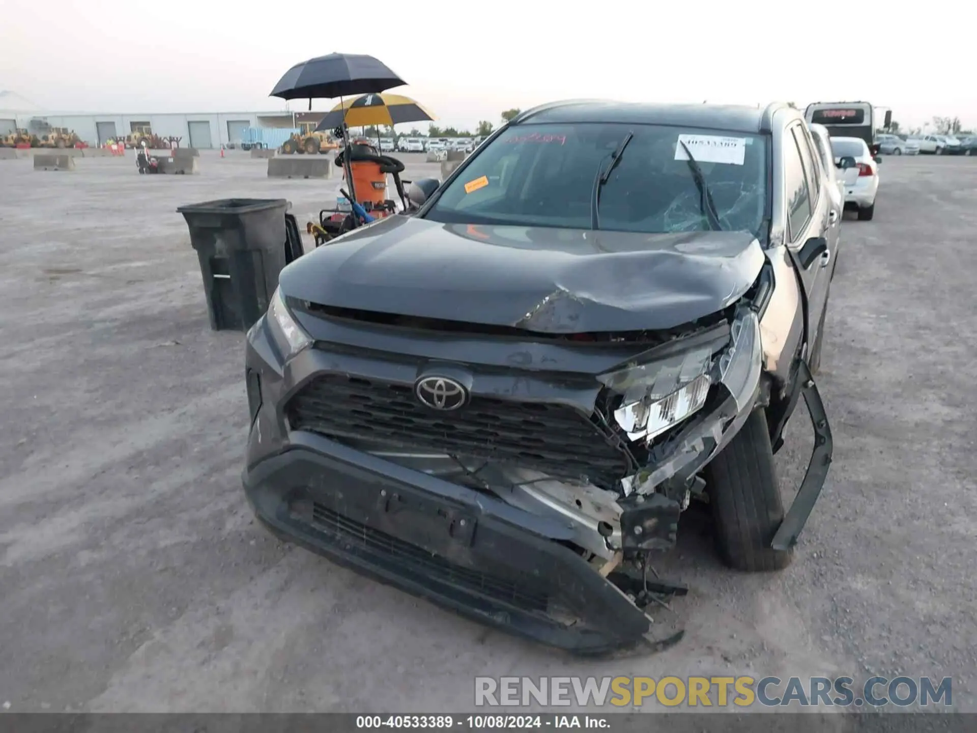 13 Фотография поврежденного автомобиля 2T3H1RFV1KW015676 TOYOTA RAV4 2019
