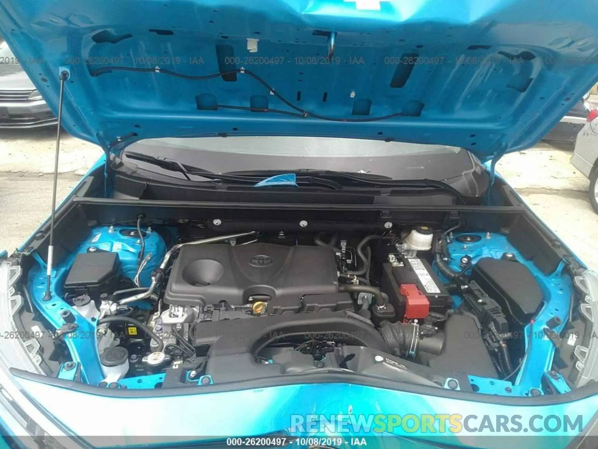 10 Photograph of a damaged car 2T3H1RFV2KC007779 TOYOTA RAV4 2019