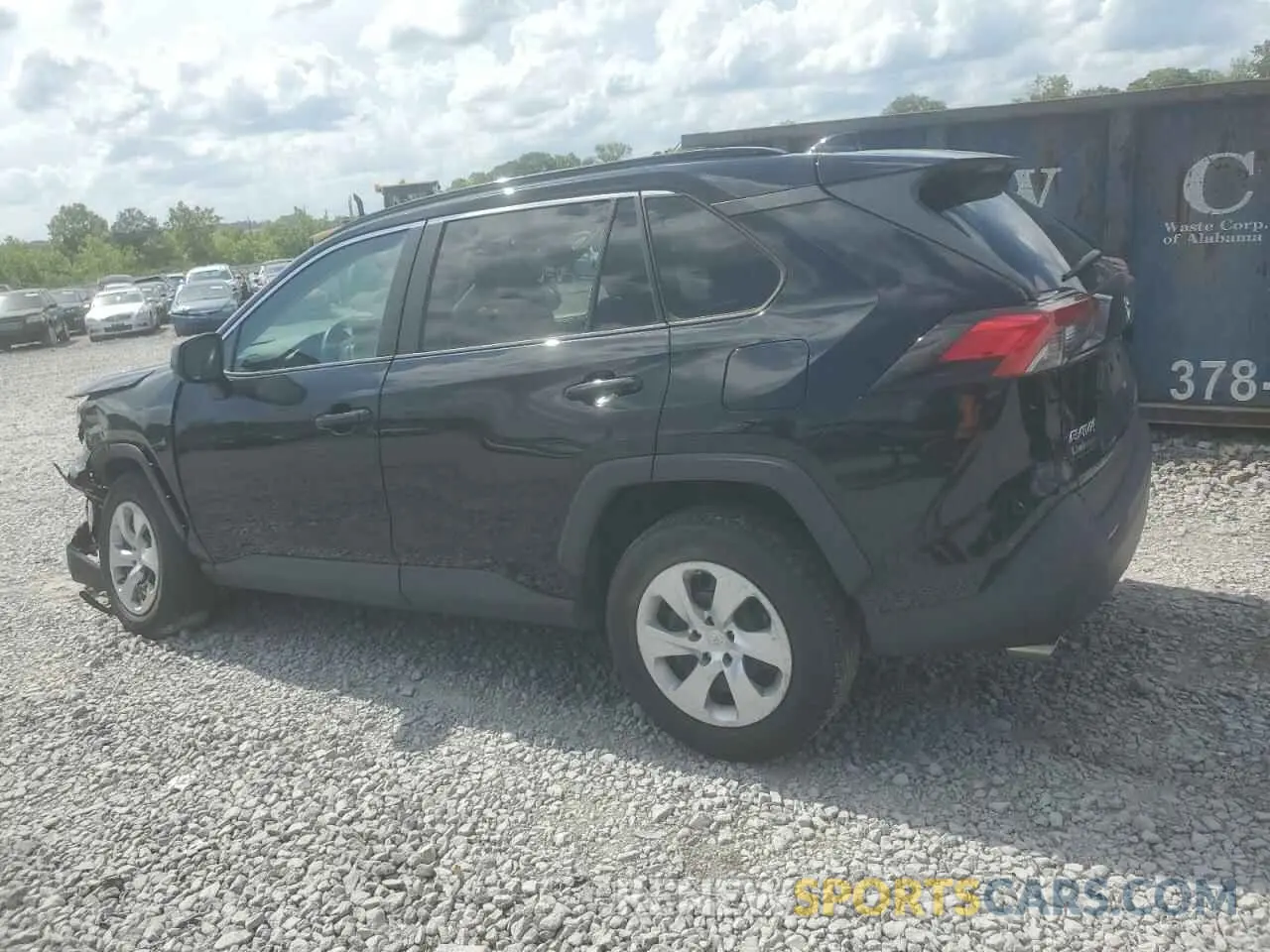 2 Photograph of a damaged car 2T3H1RFV2KC013923 TOYOTA RAV4 2019