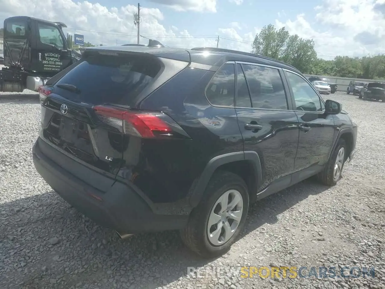3 Photograph of a damaged car 2T3H1RFV2KC013923 TOYOTA RAV4 2019
