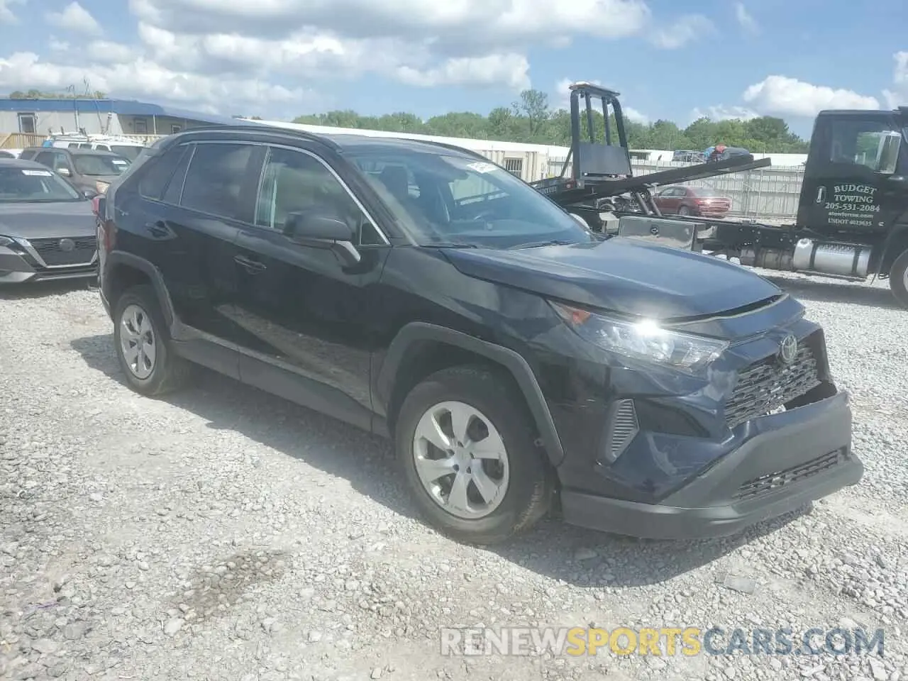 4 Photograph of a damaged car 2T3H1RFV2KC013923 TOYOTA RAV4 2019