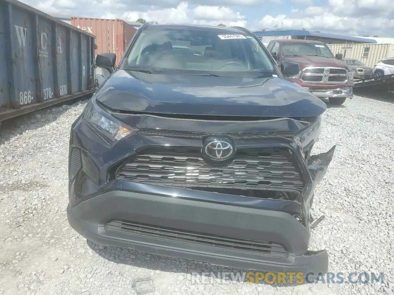 5 Photograph of a damaged car 2T3H1RFV2KC013923 TOYOTA RAV4 2019