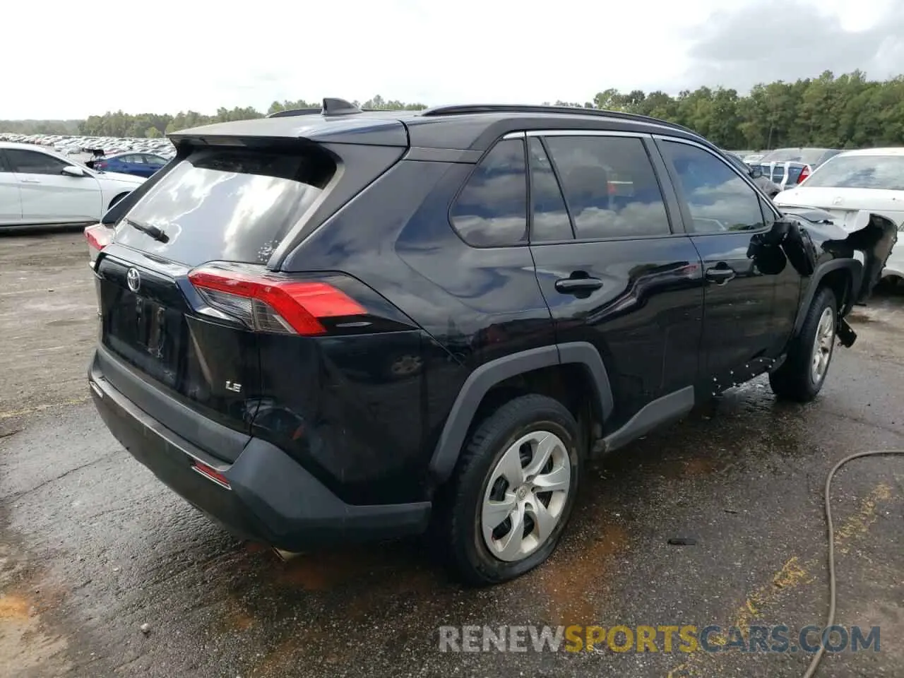 3 Фотография поврежденного автомобиля 2T3H1RFV2KC023965 TOYOTA RAV4 2019