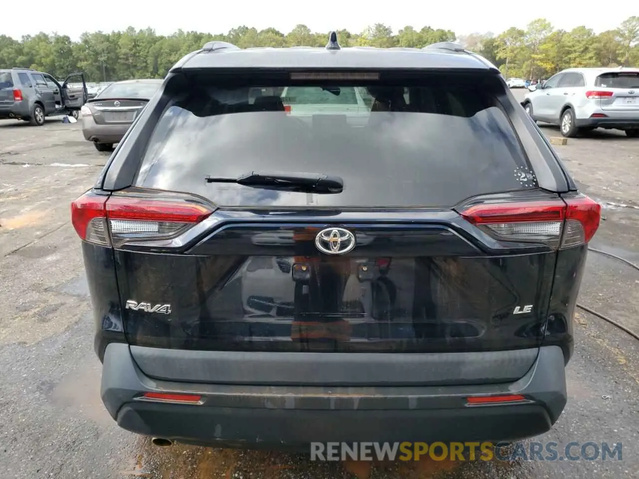 6 Фотография поврежденного автомобиля 2T3H1RFV2KC023965 TOYOTA RAV4 2019