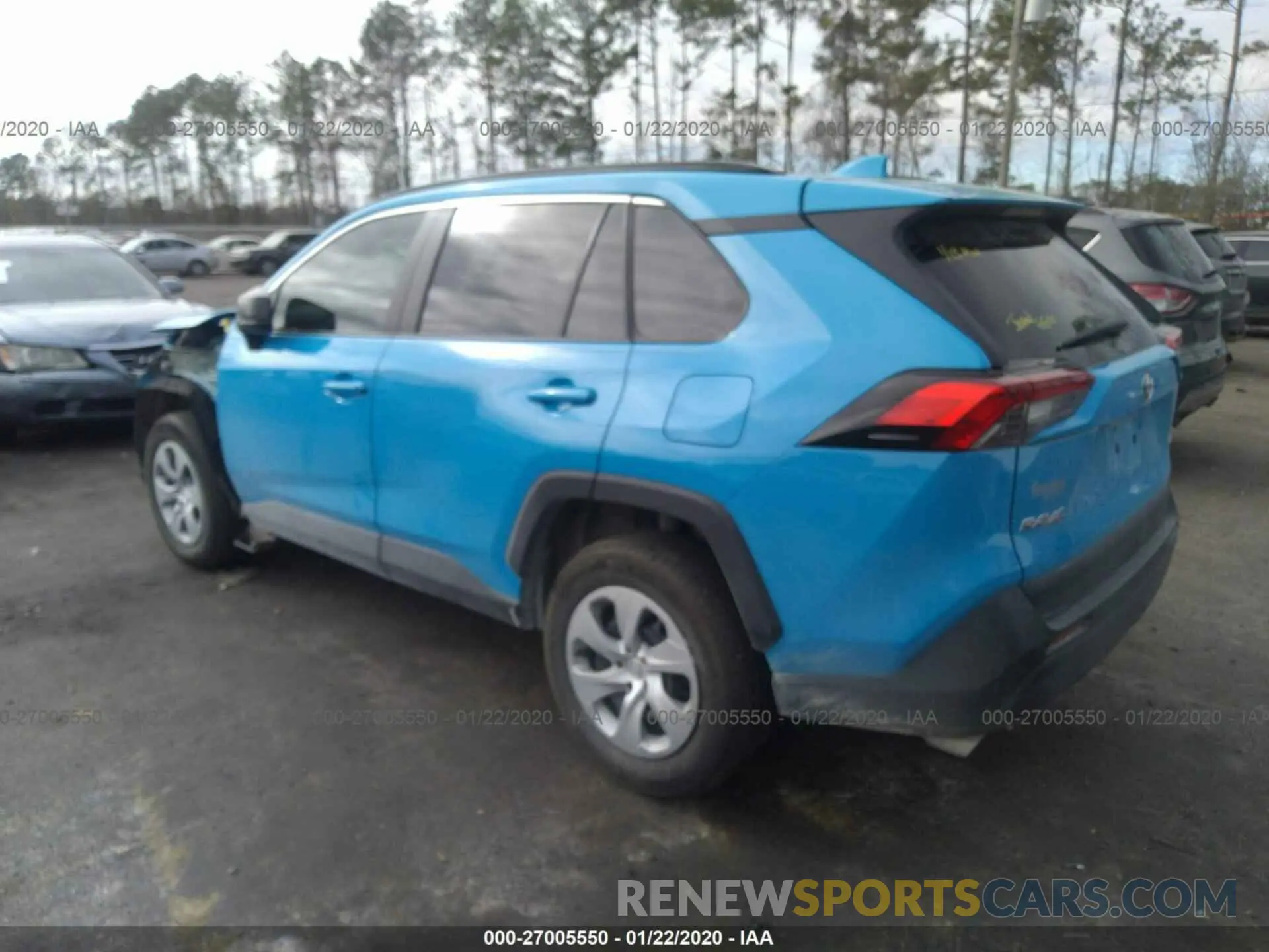 3 Photograph of a damaged car 2T3H1RFV2KW044975 TOYOTA RAV4 2019