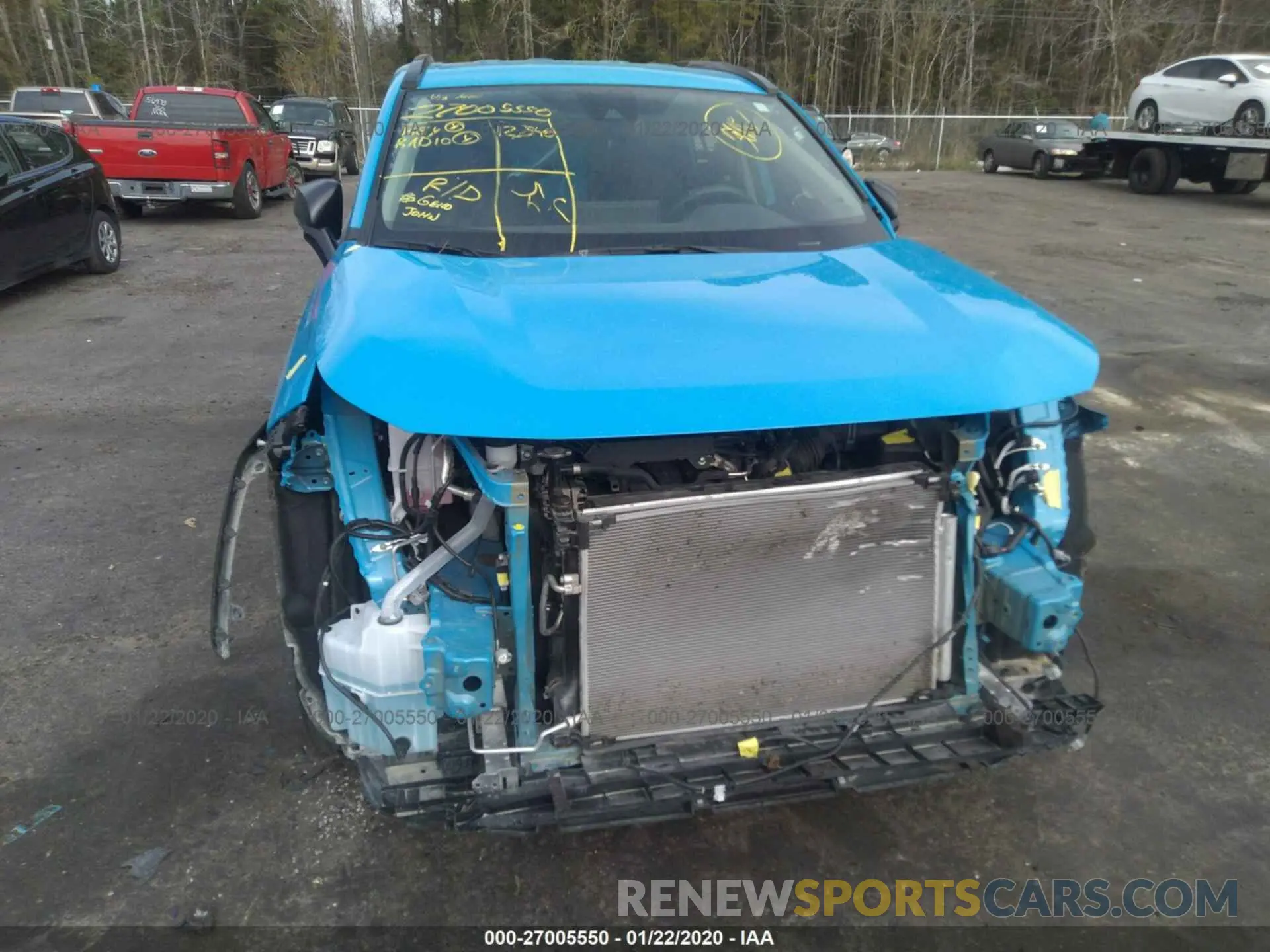 6 Photograph of a damaged car 2T3H1RFV2KW044975 TOYOTA RAV4 2019