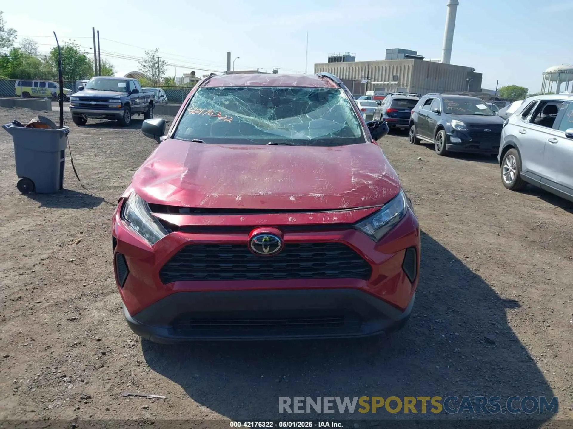 11 Фотография поврежденного автомобиля 2T3H1RFV2KW047665 TOYOTA RAV4 2019
