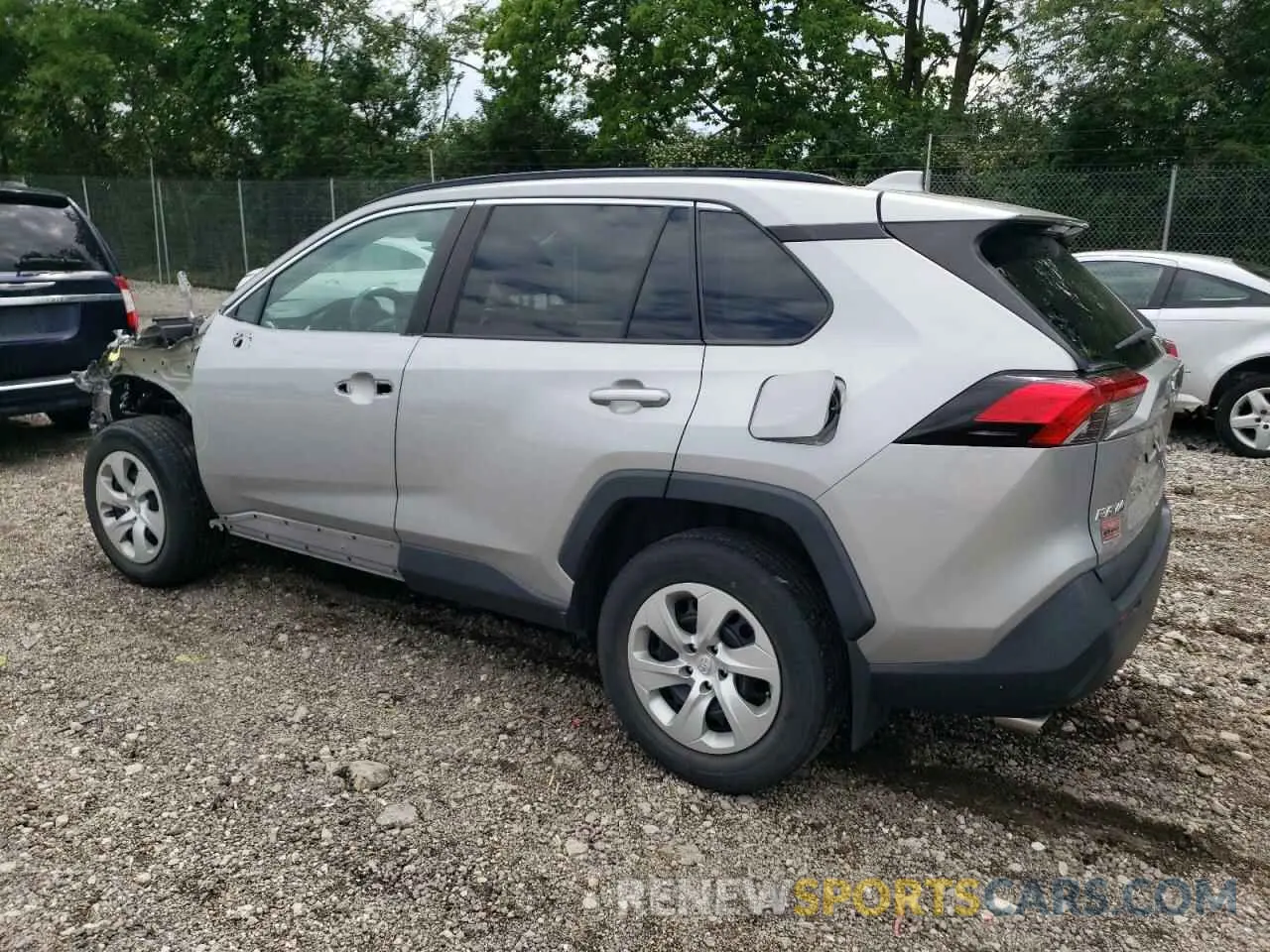 2 Photograph of a damaged car 2T3H1RFV3KW034794 TOYOTA RAV4 2019