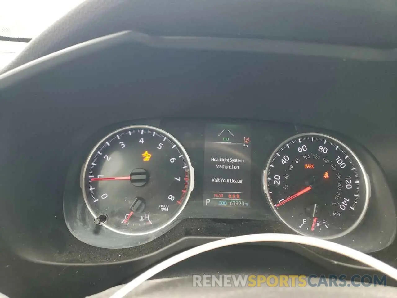 9 Photograph of a damaged car 2T3H1RFV3KW034794 TOYOTA RAV4 2019