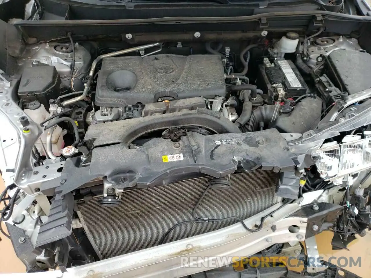 7 Фотография поврежденного автомобиля 2T3H1RFV3KW036609 TOYOTA RAV4 2019